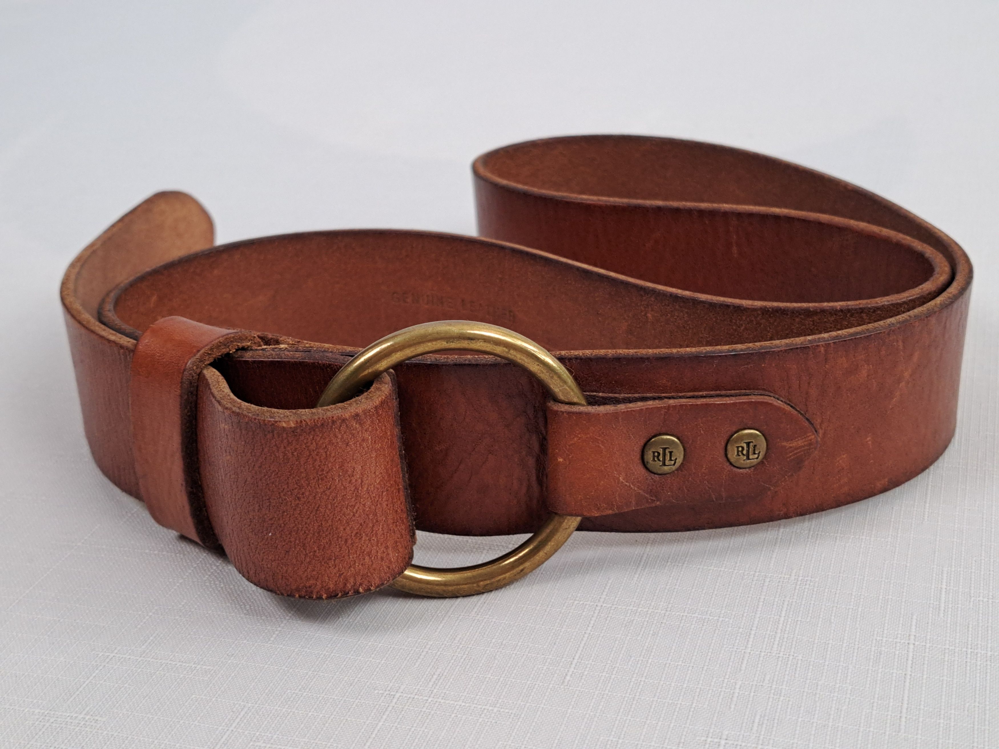 Lauren Ralph Lauren × Ralph Lauren LAUREN Ralph Lauren leather belt. Size ONE SIZE - 3 Thumbnail