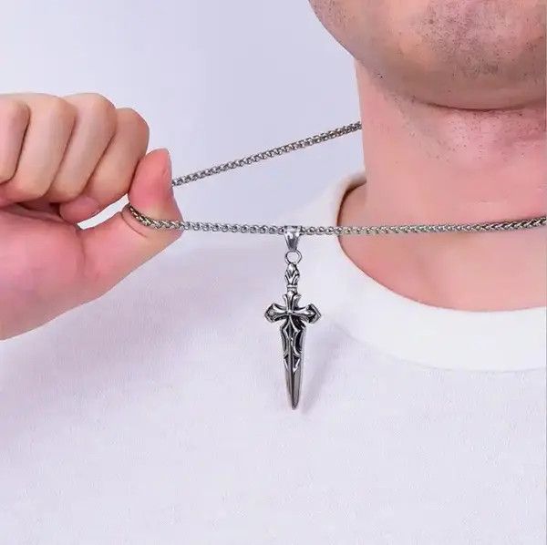 Other Kawashima x Airi Cross Dagger Pendant Necklace Size ONE SIZE - 1 Thumbnail