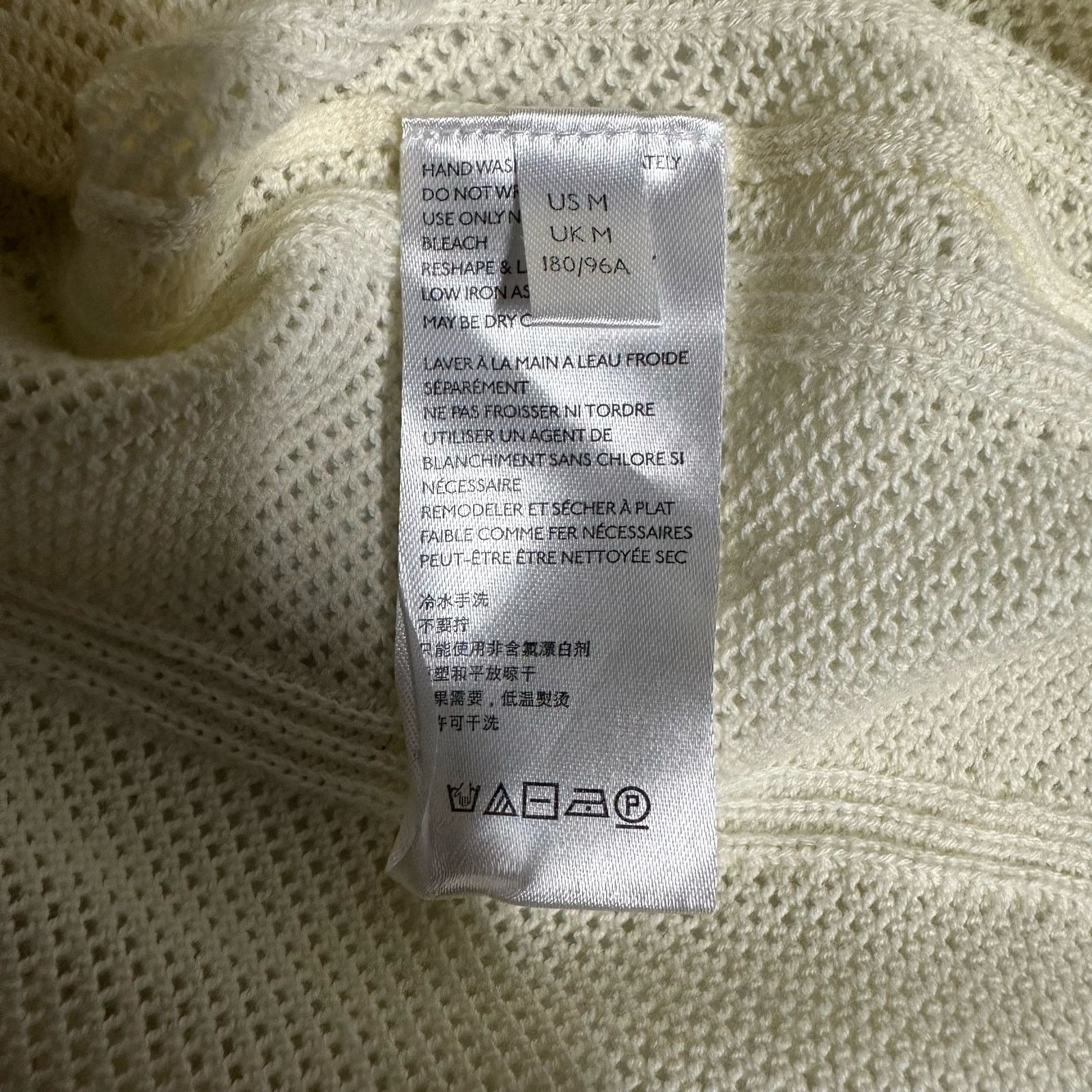 Standard Cloth Standard Cloth Textured Stitch Polo Rico Button Shirt Size US M / EU 48-50 / 2 - 4 Thumbnail