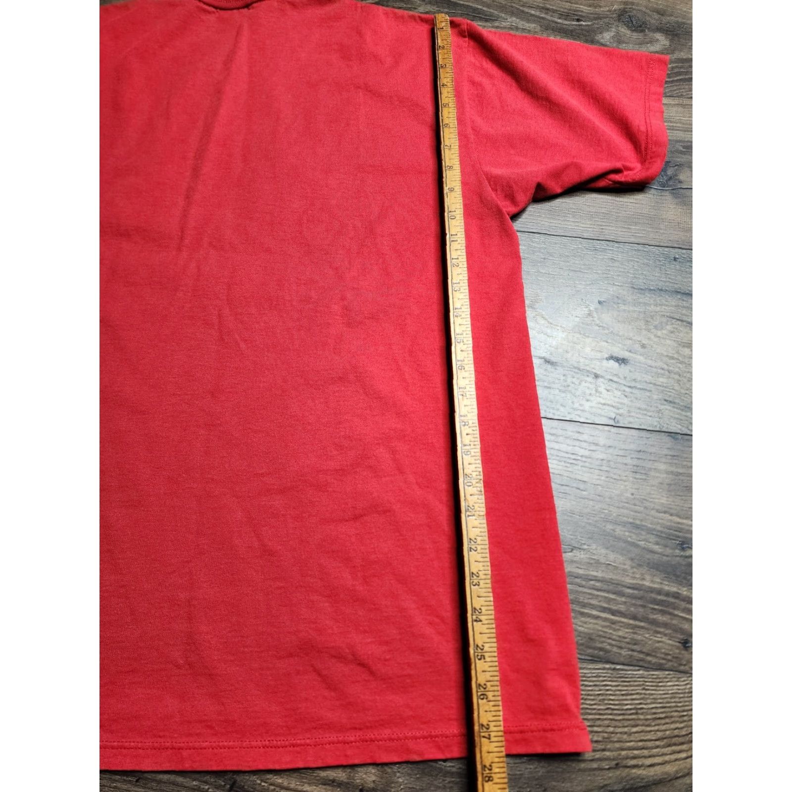 Jerzees VINTAGE Jerzees T-Shirt Mens XL Embroidered Daisy Collection Flower Nature Red 90s-1990s Shirt Size US XL / EU 56 / 4 - 3 Thumbnail