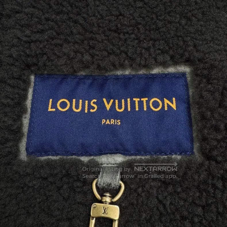 Louis Vuitton LV Shearling Jacket Classic Size 54. Size US XL / EU 56 / 4 - 4 Thumbnail
