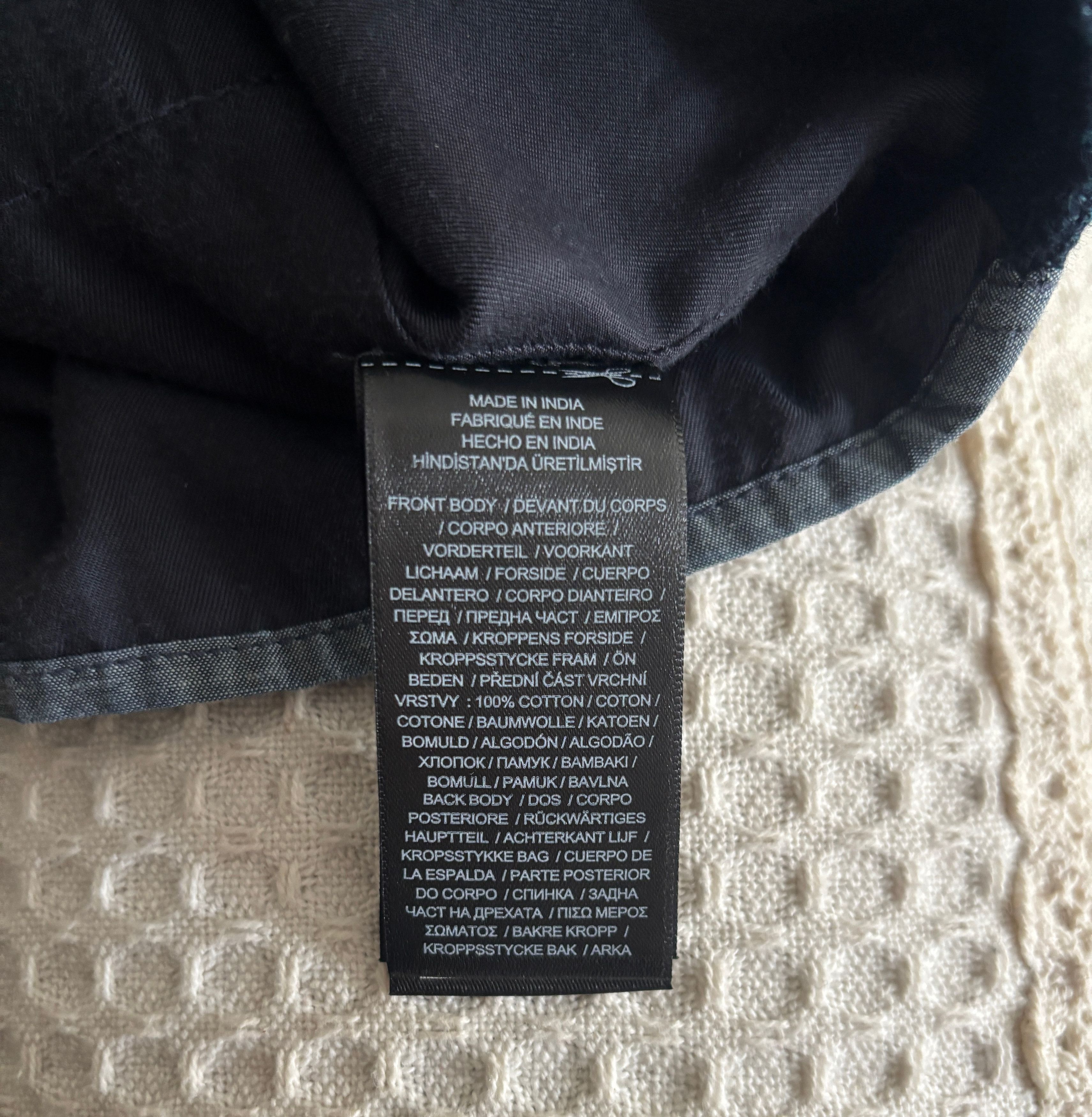 RRL Ralph Lauren $460 Indigo Navy Blue Herringbone Vest/Waistcoat - XL Size US XL / EU 56 / 4 - 15 Thumbnail