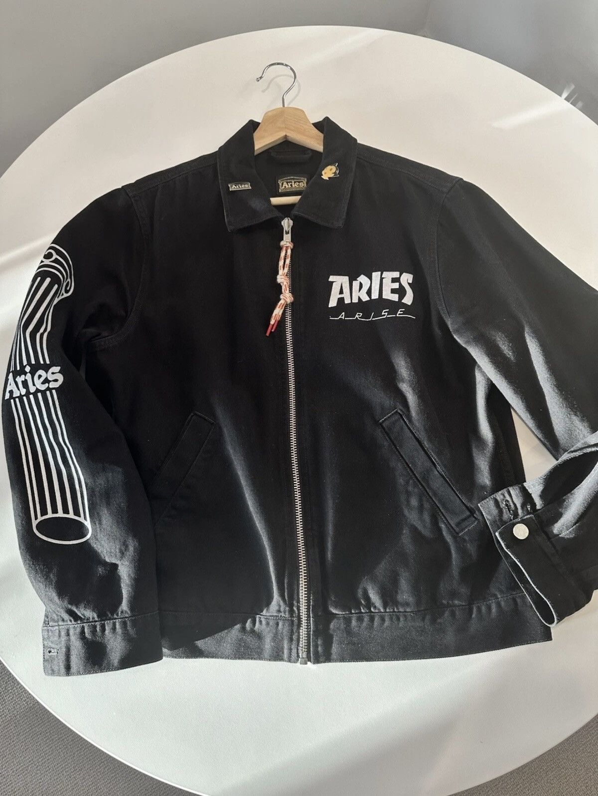Aries Aries Column Denim Jacket Size US M / EU 48-50 / 2 - 1 Thumbnail