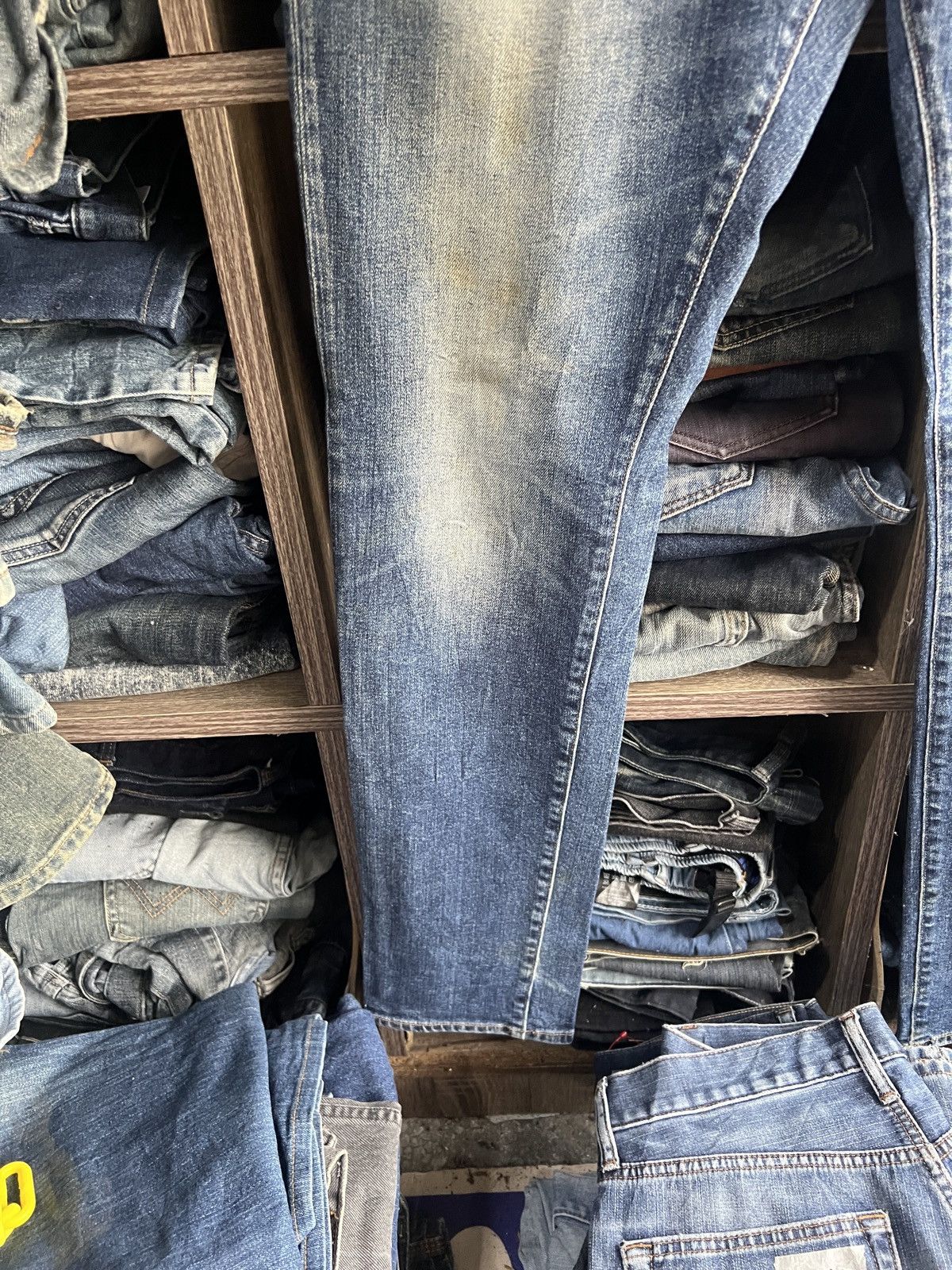 Japanese Brand 🔥Back Number Distressed Denim Size US 34 / EU 50 - 7 Thumbnail