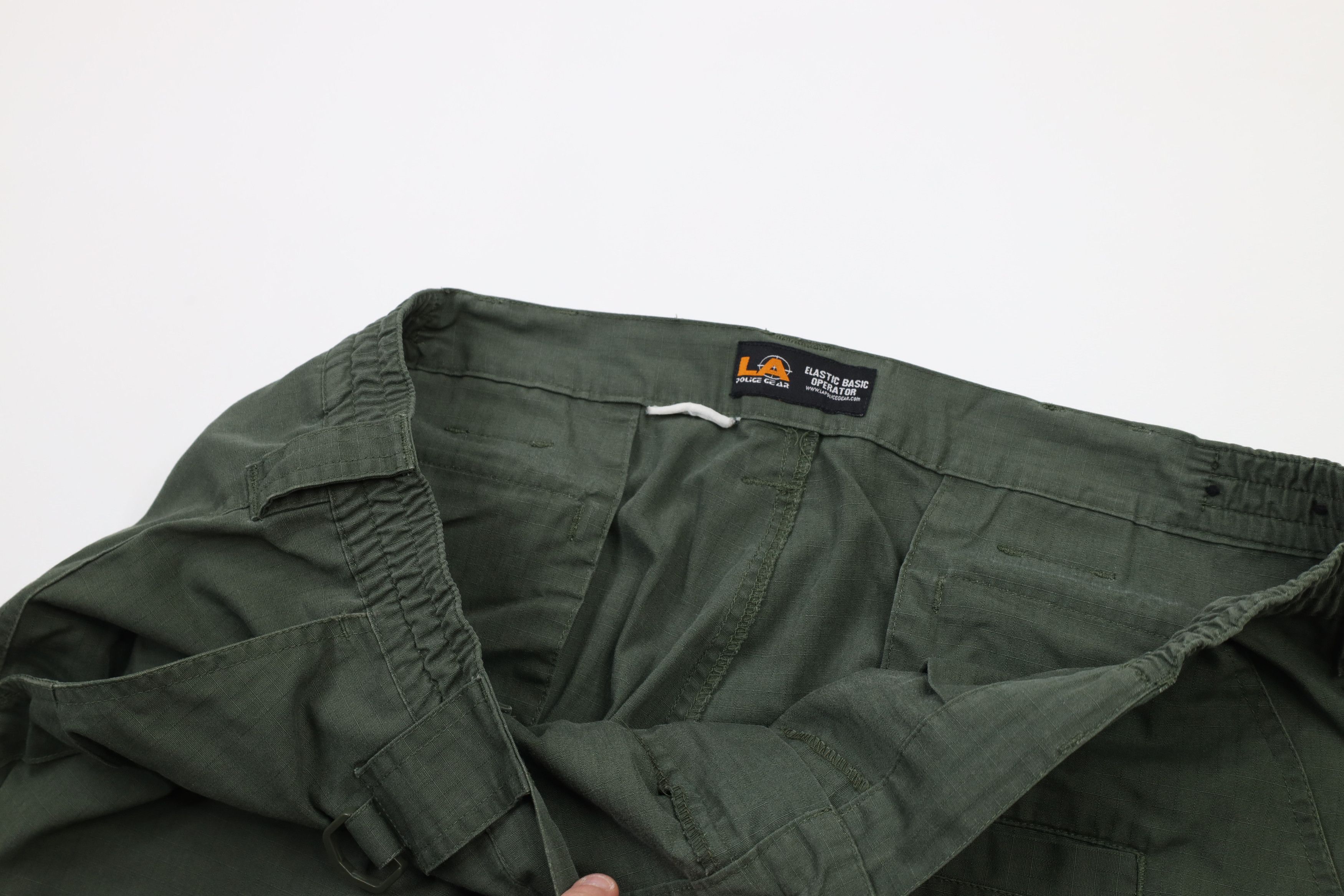 Vintage Vintage Streetwear Double Knee Wide Leg Cargo Pants Green Size US 40 / EU 56 - 6 Thumbnail