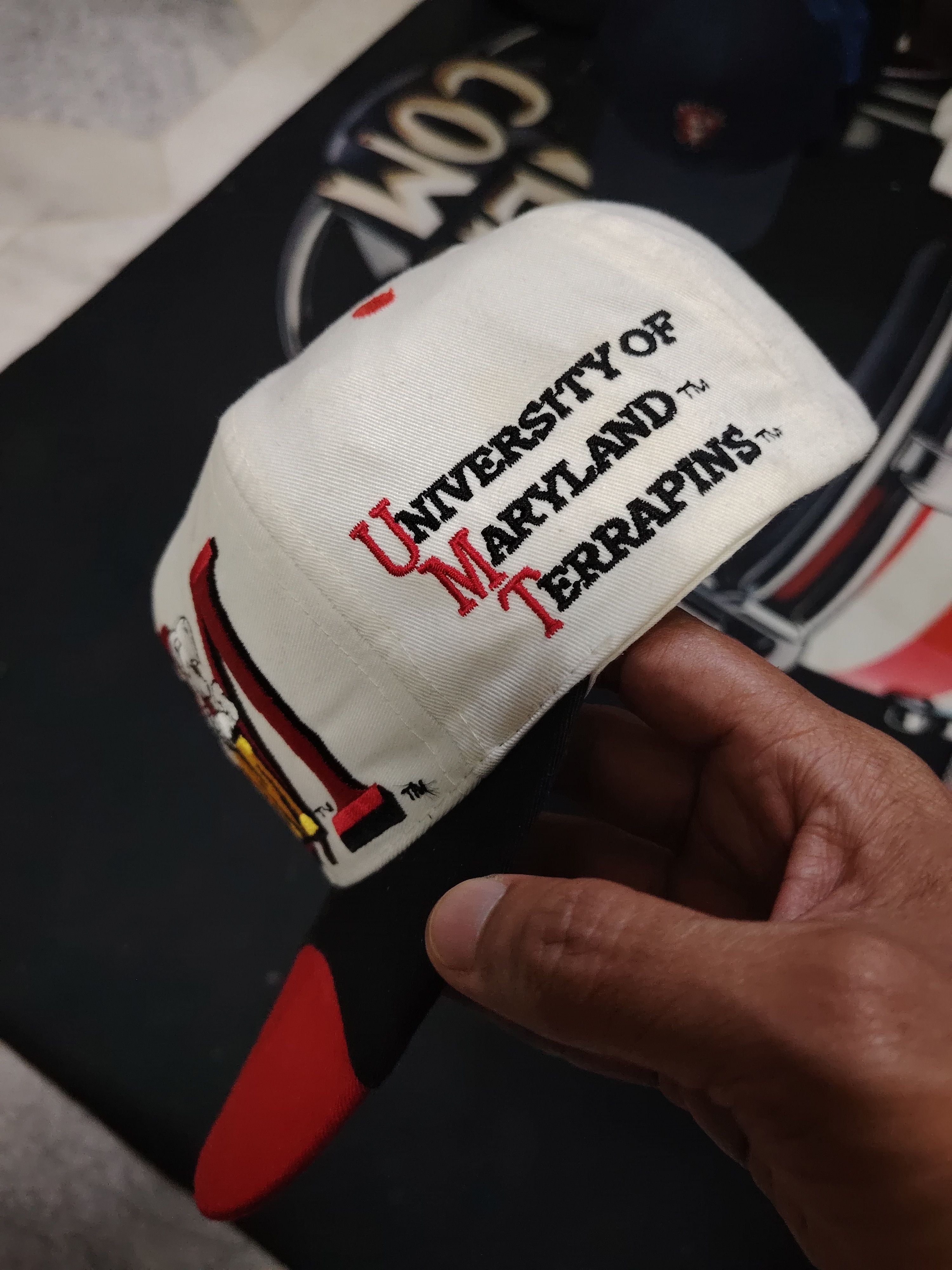 Vintage Vintage 90s University of Maryland Terrapins Cap Hat Size ONE SIZE - 2 Thumbnail