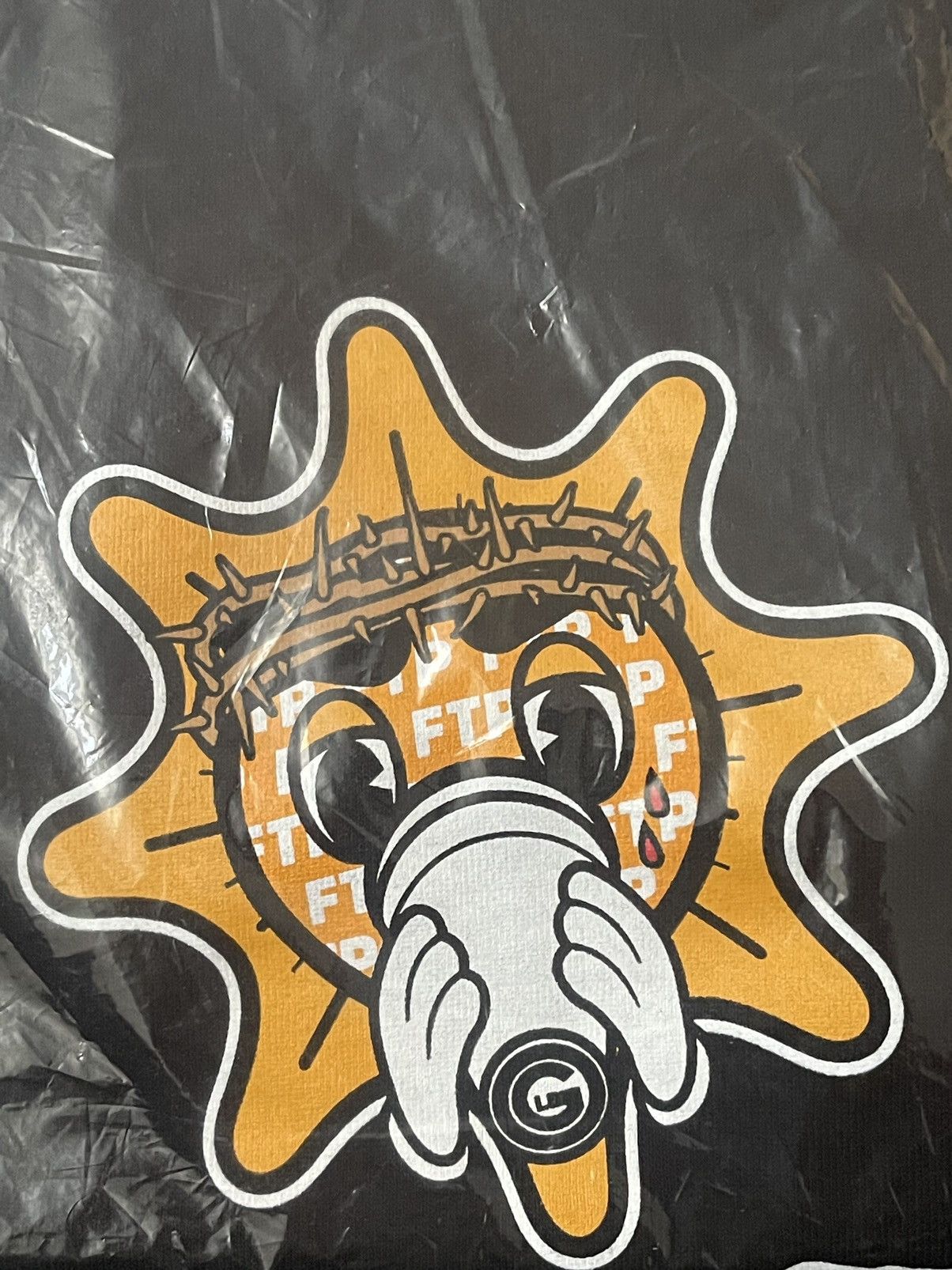 Fuck The Population × Glo Gang Ftp x glo gang Gloman Cup small black shirt Size US S / EU 44-46 / 1 - 3 Thumbnail