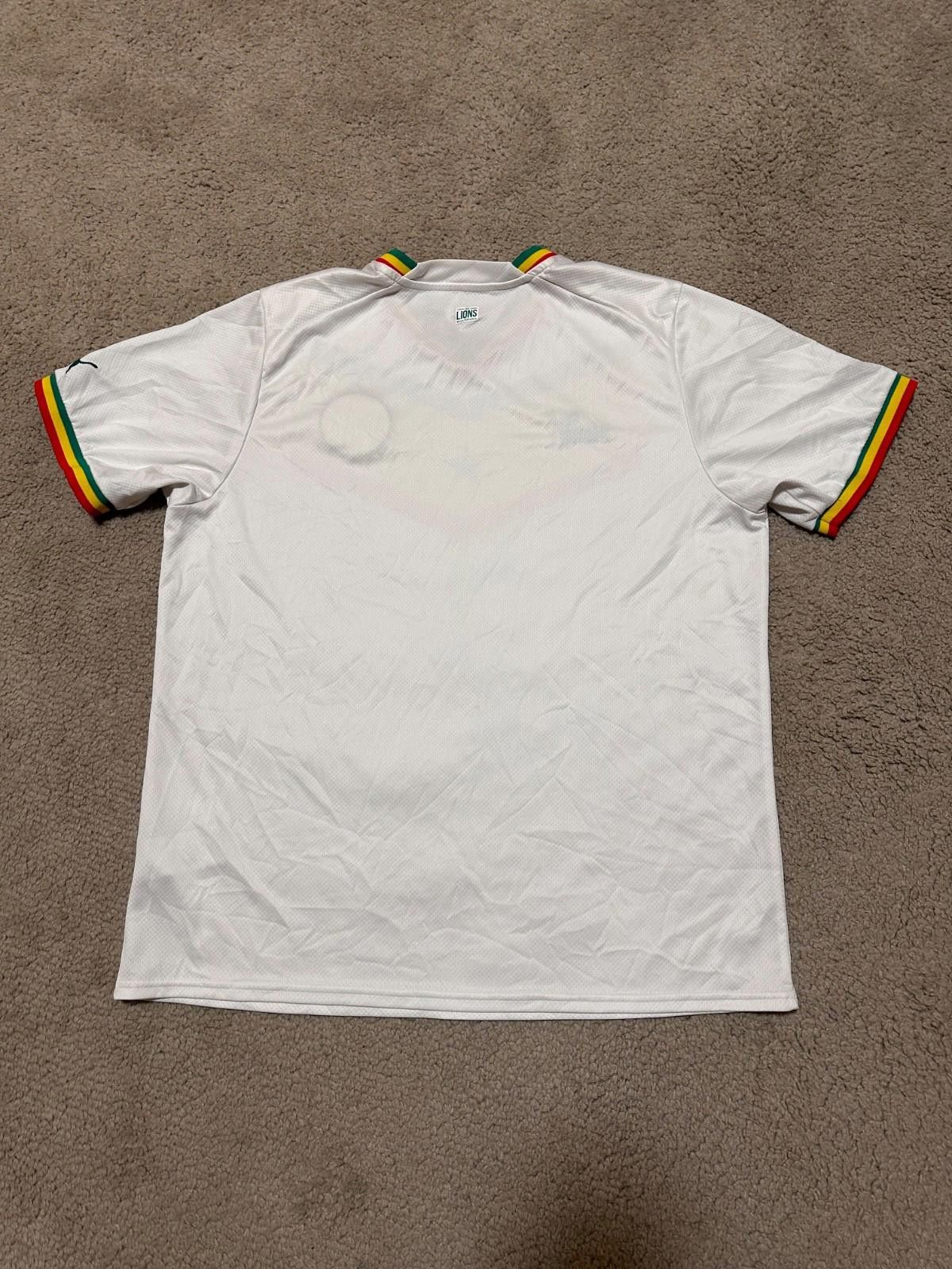Puma SENEGAL HOME 2022 WORLD CUP SOCCER SHIRT FOOTBALL JERSEY Size US XL / EU 56 / 4 - 6 Thumbnail