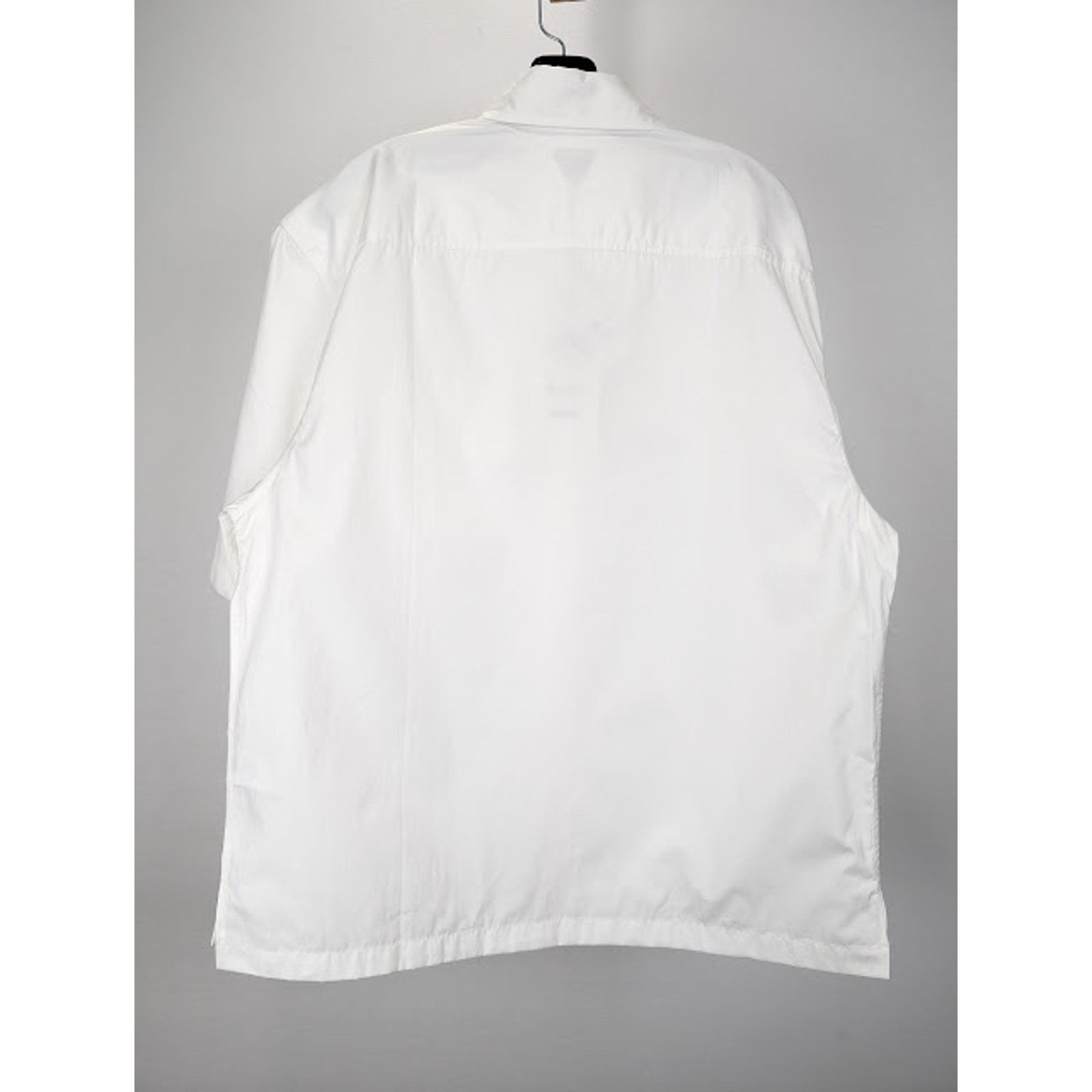 Bottega Veneta o1rshd1 Classic Cotton Poplin Shirt in White Size US M / EU 48-50 / 2 - 10 Thumbnail