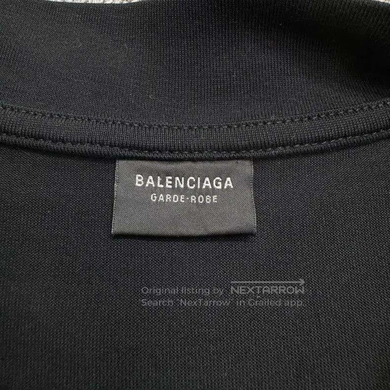 Balenciaga Balenciaga Black Short-Sleeve Top. Size US M / EU 48-50 / 2 - 4 Thumbnail