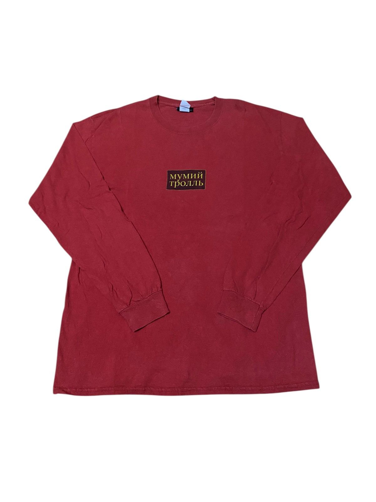 Gosha Rubchinskiy Gosha Rubchinskiy X Mumiy Troll Collaboration Long Sleeve Size US M / EU 48-50 / 2 - 1 Thumbnail