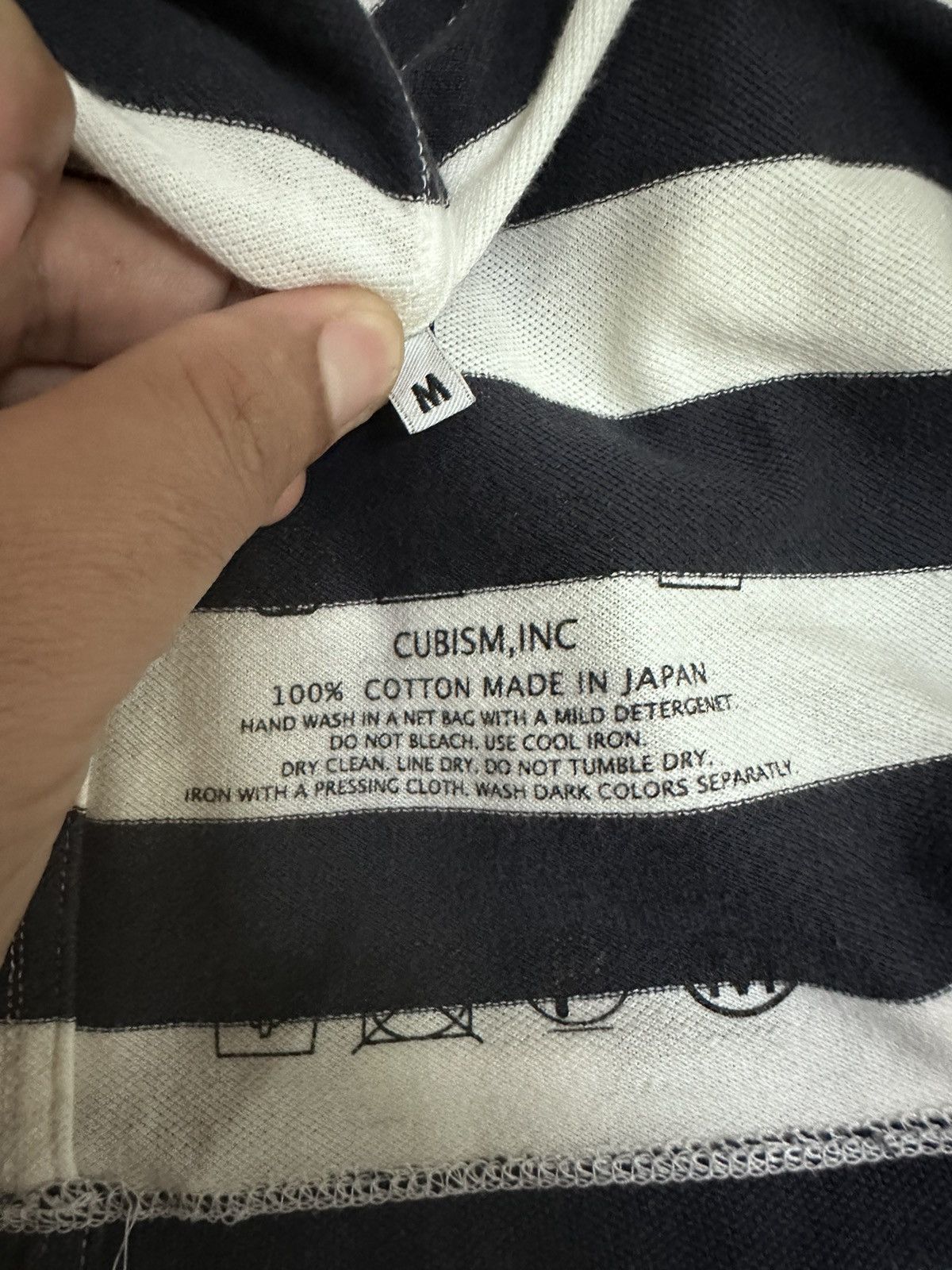 Visvim Visvim 🇯🇵 Kurt Cobain Stripes Polo Shirts Size US M / EU 48-50 / 2 - 6 Thumbnail