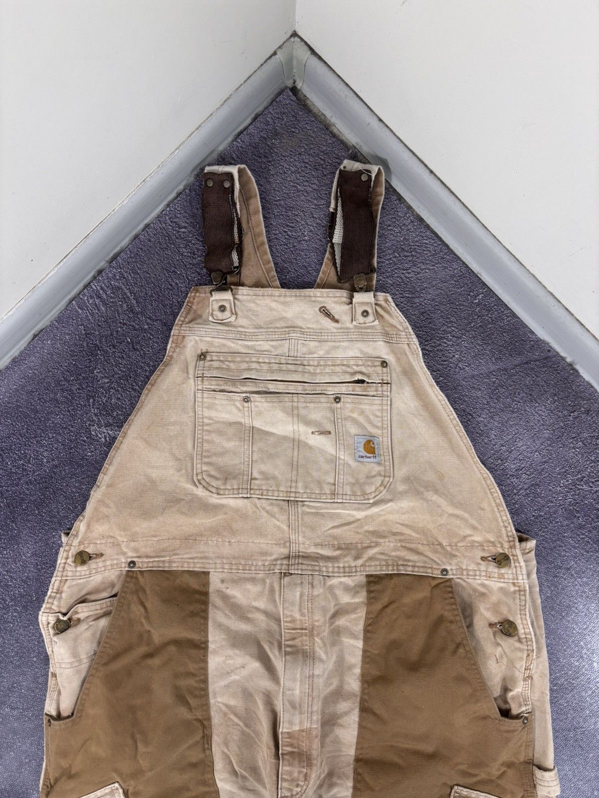 Carhartt Vintage Carhartt Double Knee Hunting Bib Overalls USA Work Size US 44 / EU 60 - 8 Thumbnail