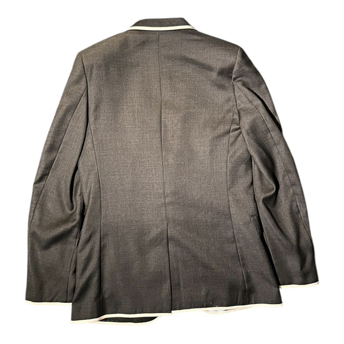 Saint Laurent Paris Saint Laurent 2012 contrast trim blazer Size 48R - 2 Thumbnail