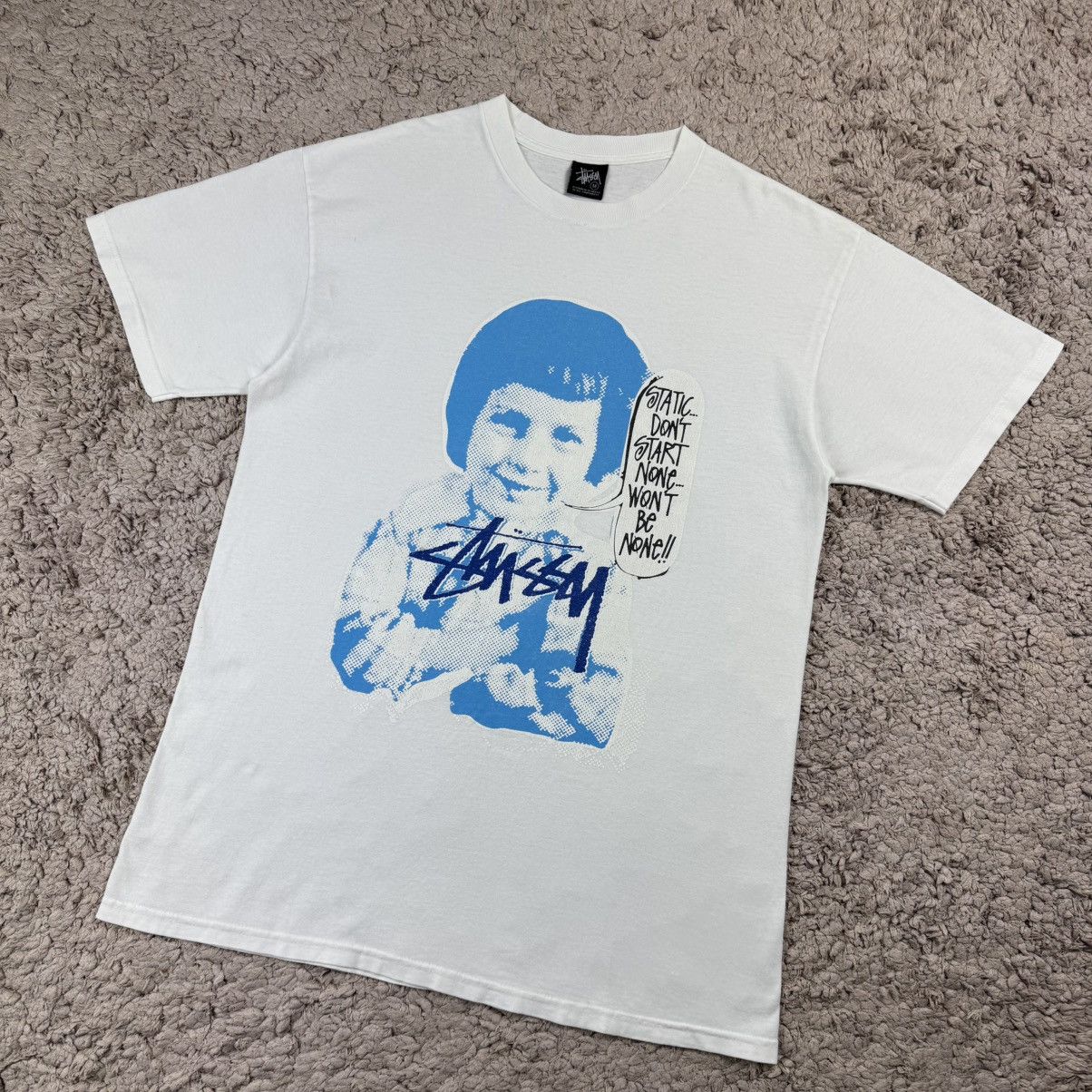 Stussy Vintage Stussy Static Child Photo T-shirt Size US M / EU 48-50 / 2 - 4 Thumbnail