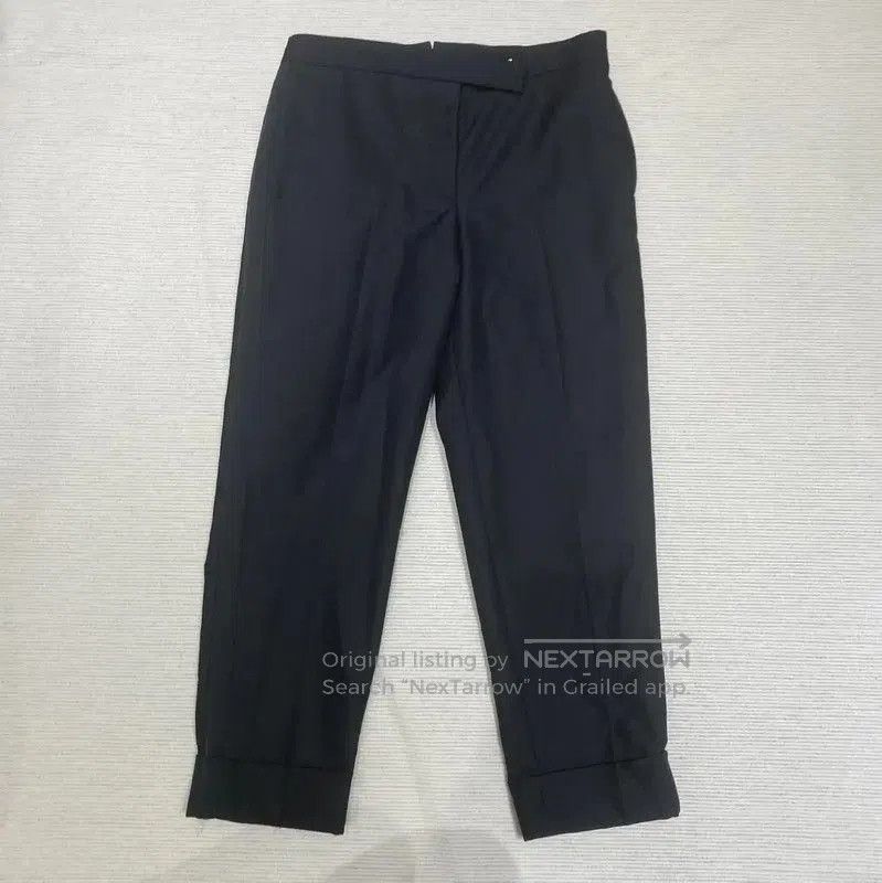 Thom Browne Thom Browne Black Striped Casual Pants . Size 28" / US 6 / IT 42 - 1 Thumbnail
