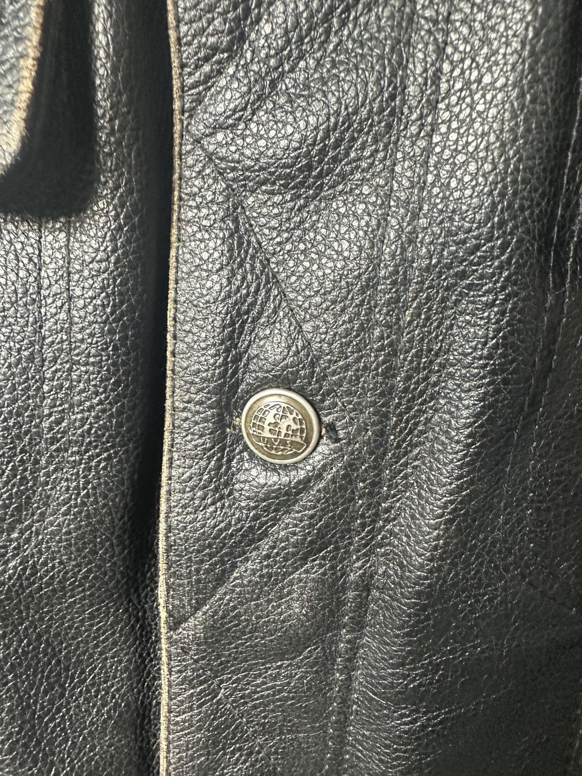Smart Range London × Vintage Black Leather Biker Motorcycle Smart Ranger Jacket Size US M / EU 48-50 / 2 - 5 Thumbnail