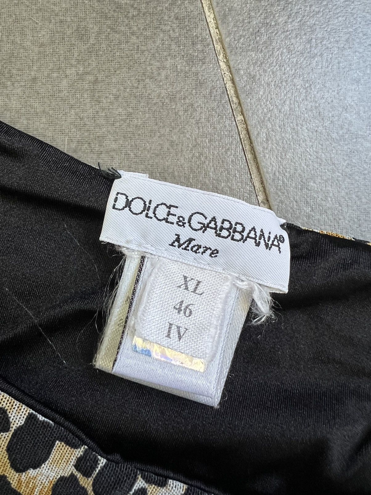 Dolce & Gabbana × Vintage Dolce Gabbana mare leopard animalistic print tee Size S / US 4 / IT 40 - 2 Thumbnail