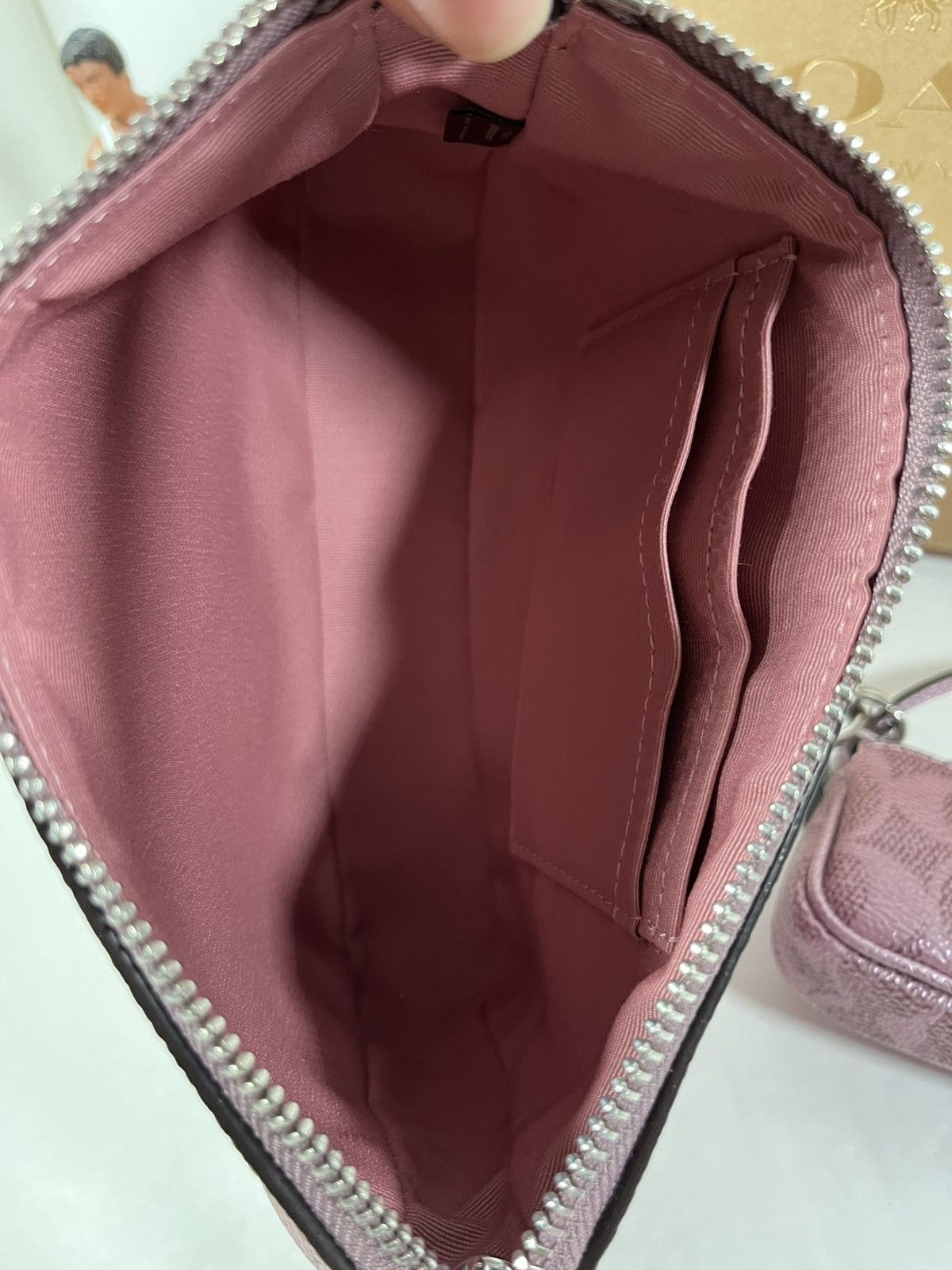 Coach NWT Coach Boxed Nolita 19 And Nolita Bag Charm Set Pink/Rose Size ONE SIZE - 6 Thumbnail