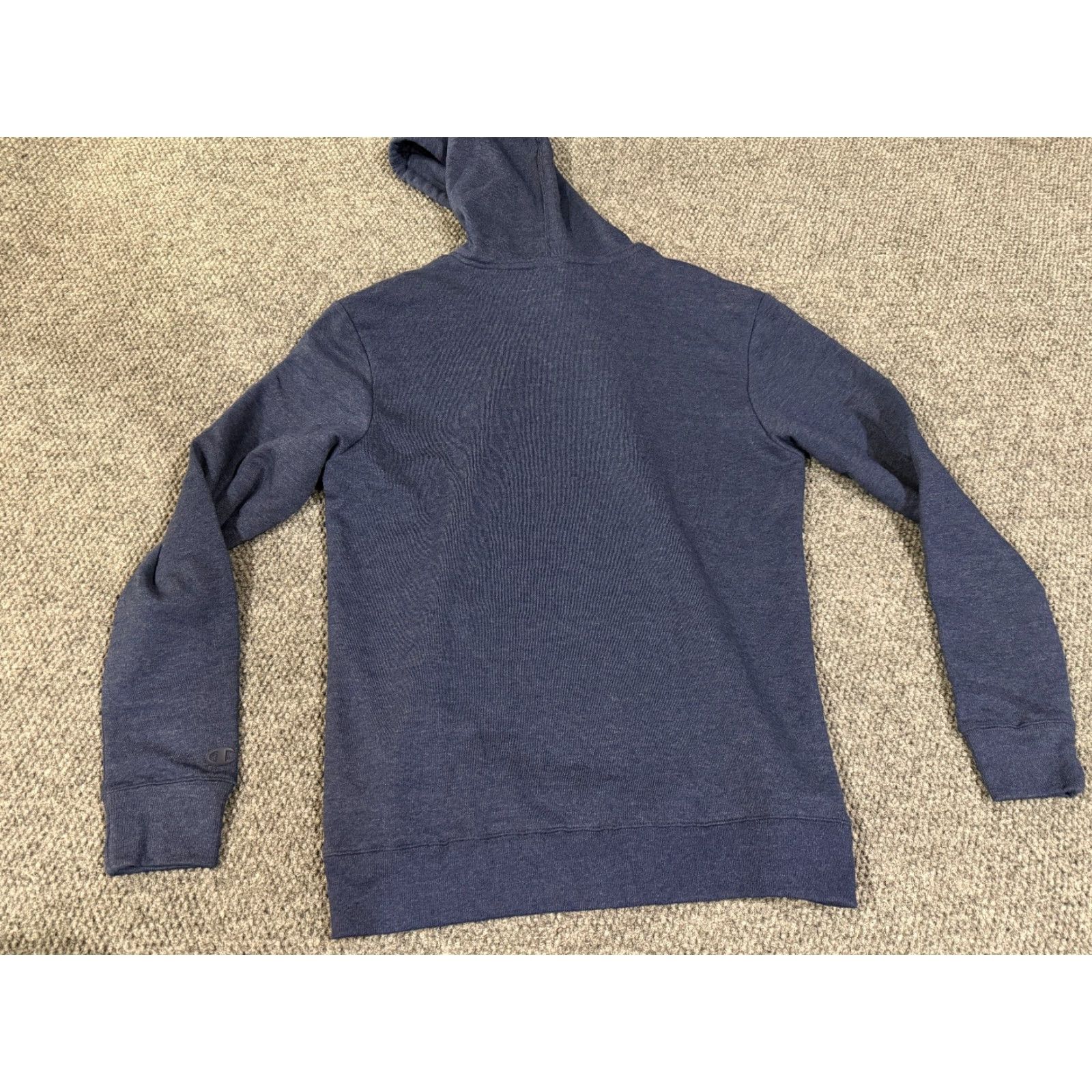 Champion Champion hoodie Mens M blue logo pullover knit stretch casual sweater hoody regular Size US M / EU 48-50 / 2 - 6 Thumbnail