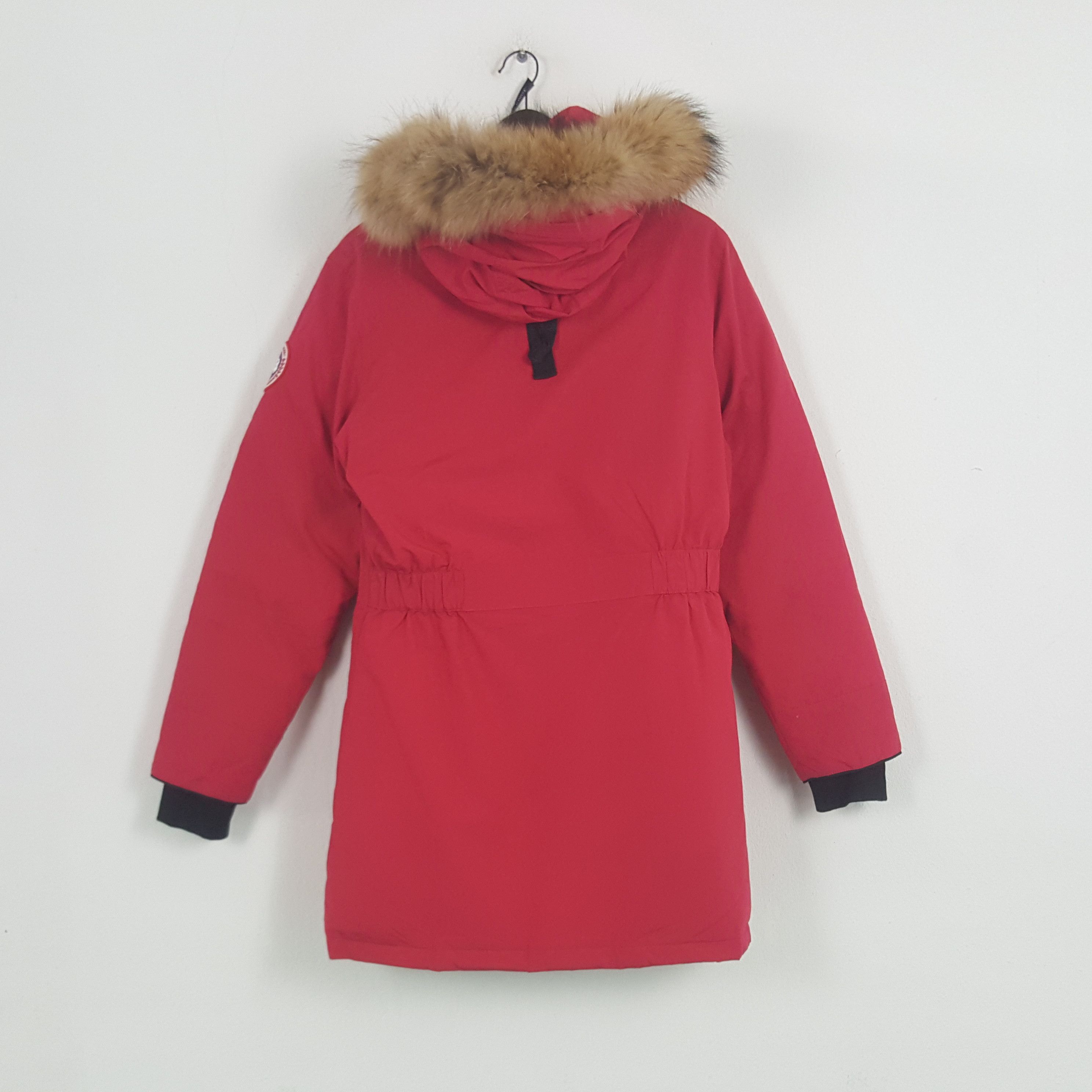 Designer × Vintage Vintage Canada Goose Puffer Jacket With Hoodie Size S / US 4 / IT 40 - 3 Thumbnail