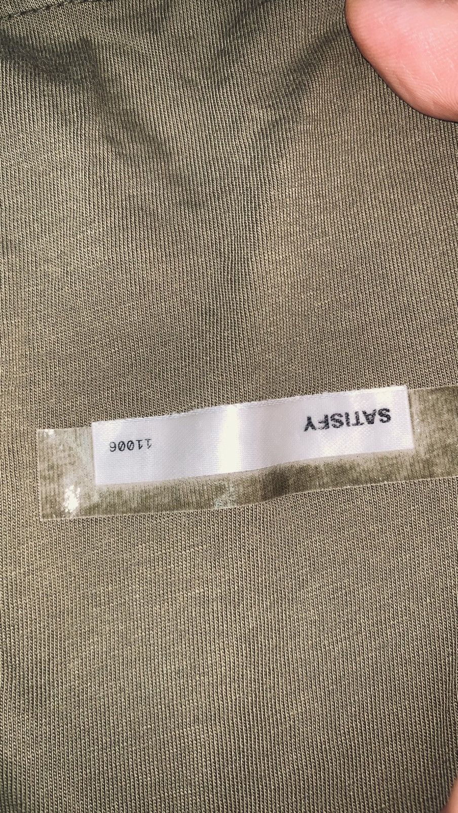 Satisfy Satisfy mothtec collegiate font tee Size US XL / EU 56 / 4 - 7 Thumbnail