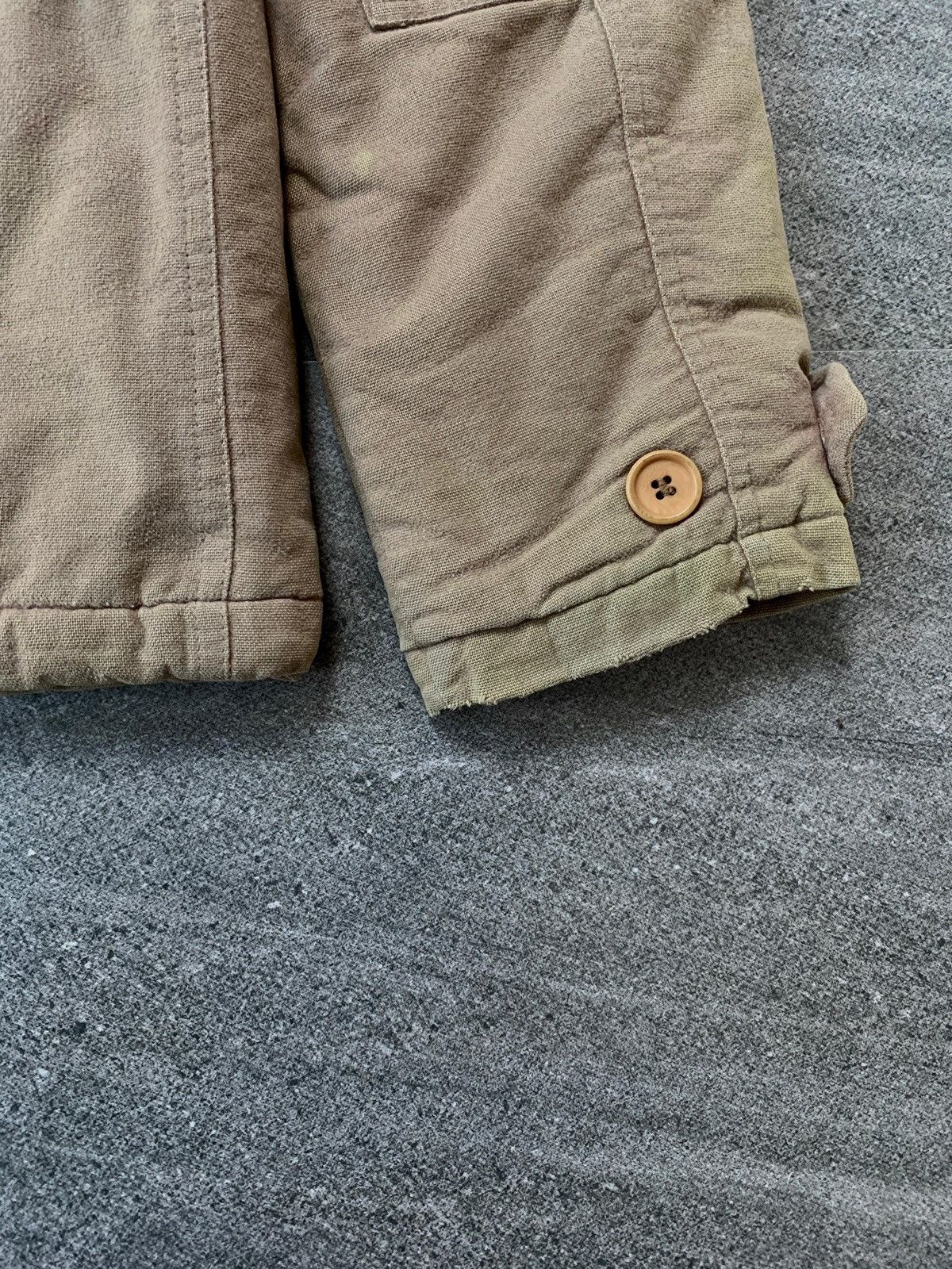 Helmut Lang FREE TAX! Vintage Cotton Military Heavy Coat Jacket Size US S / EU 44-46 / 1 - 11 Thumbnail