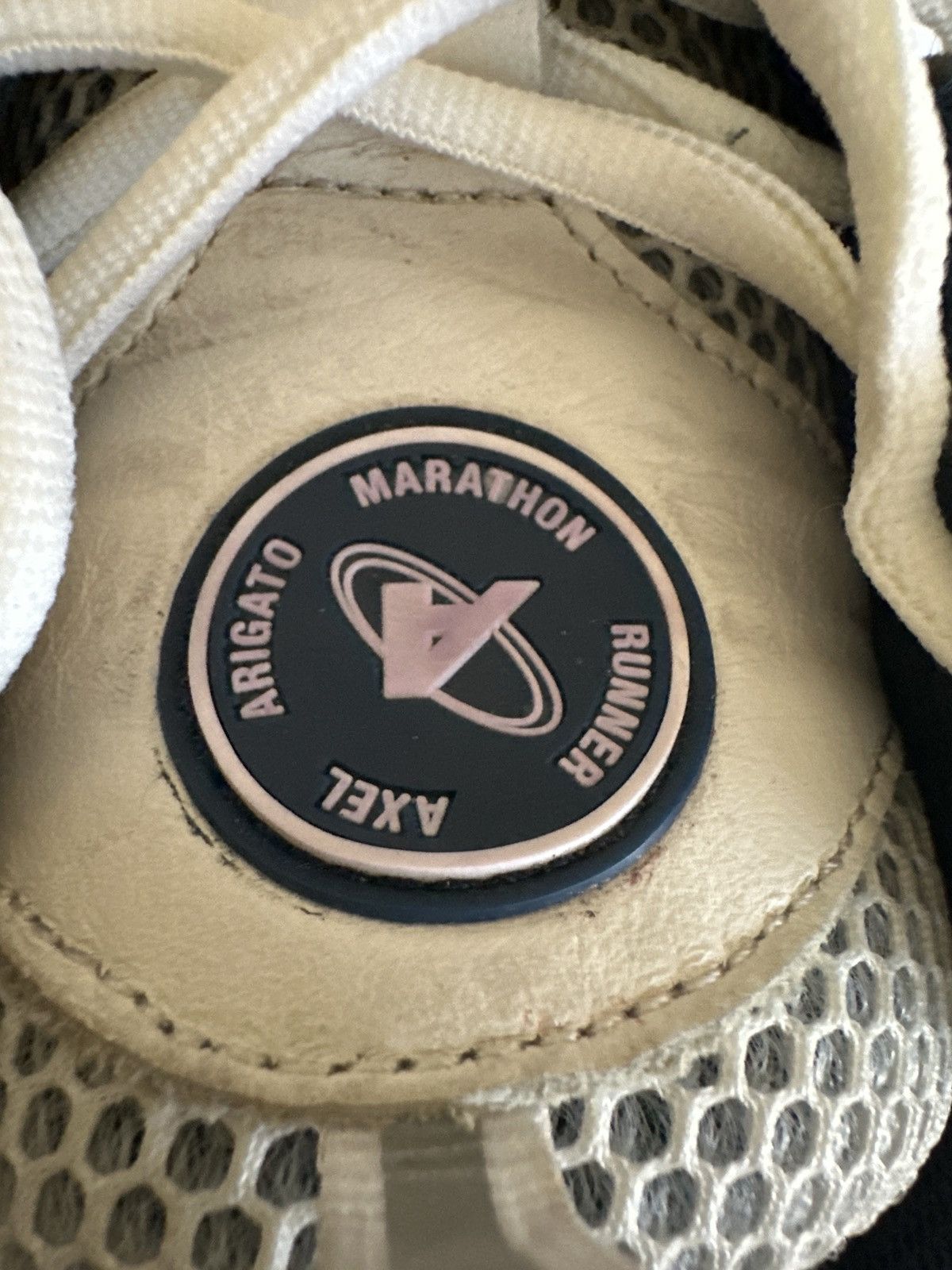 Helmut Lang Axel Arigato Marathon Runner White Blue Dad Sneakers 11 Size US 11 / EU 44 - 9 Thumbnail