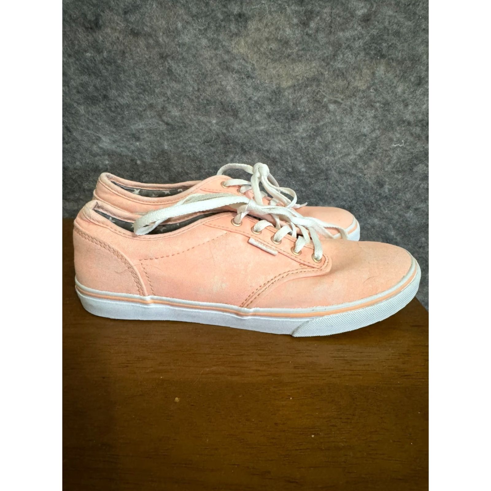 Vans VANS Off The Wall Women Pink Lace Up Sneakers Size 6 Size US 6 / IT 36 - 2 Thumbnail