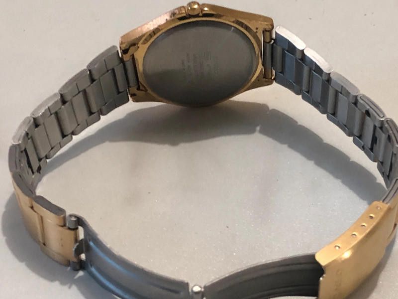 Casio casio black dial gold stainless steel watch Size ONE SIZE - 5 Thumbnail