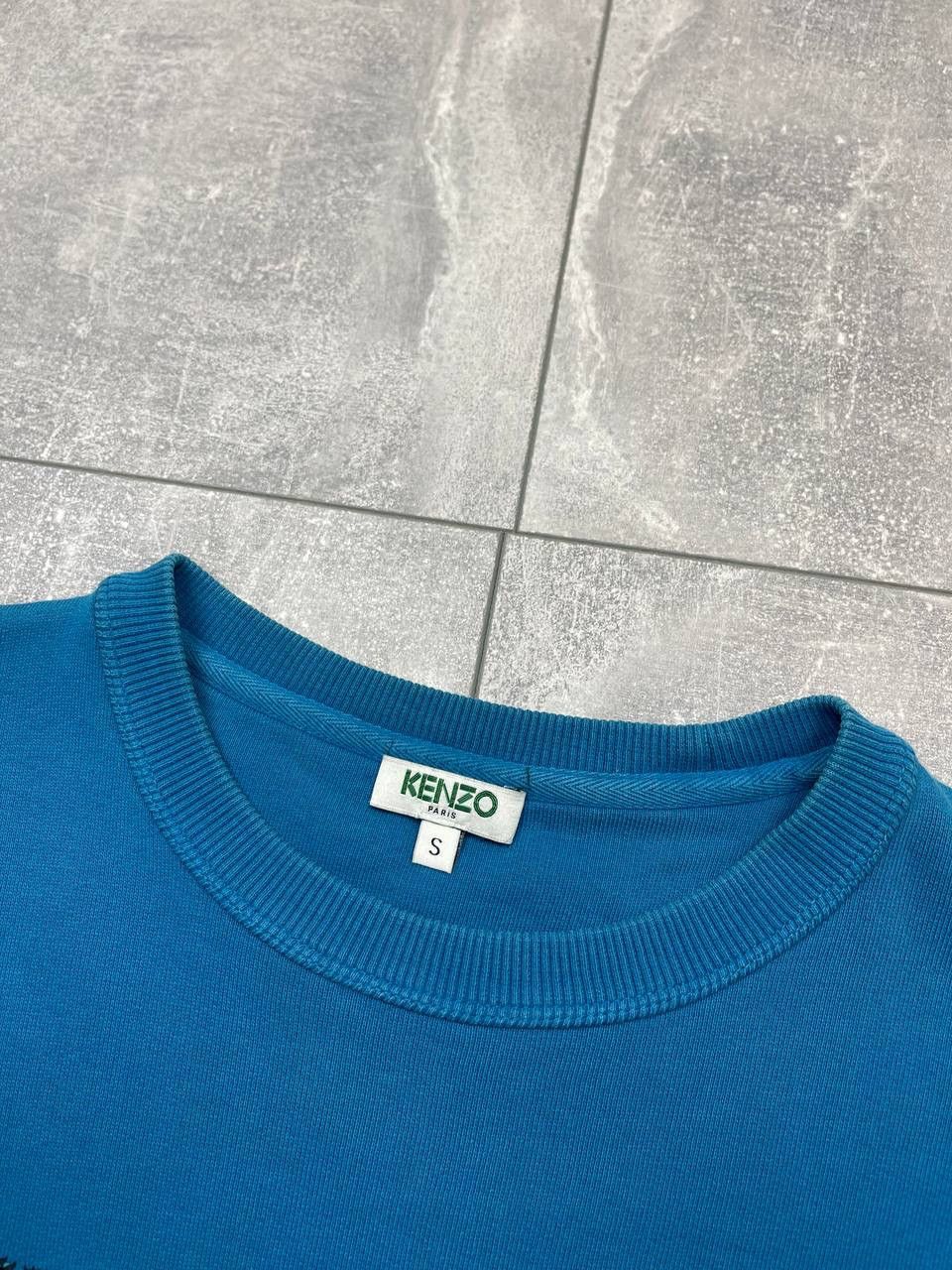 Kenzo Kenzo Paris Blue Big Logo Women Sweatshirt Size US S / EU 44-46 / 1 - 7 Thumbnail