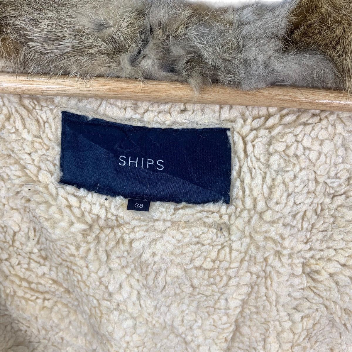 SHIPS SHIPS JAPAN Faux Fur Shearling Parka Heavy Coat Jacket Size S / US 4 / IT 40 - 6 Thumbnail