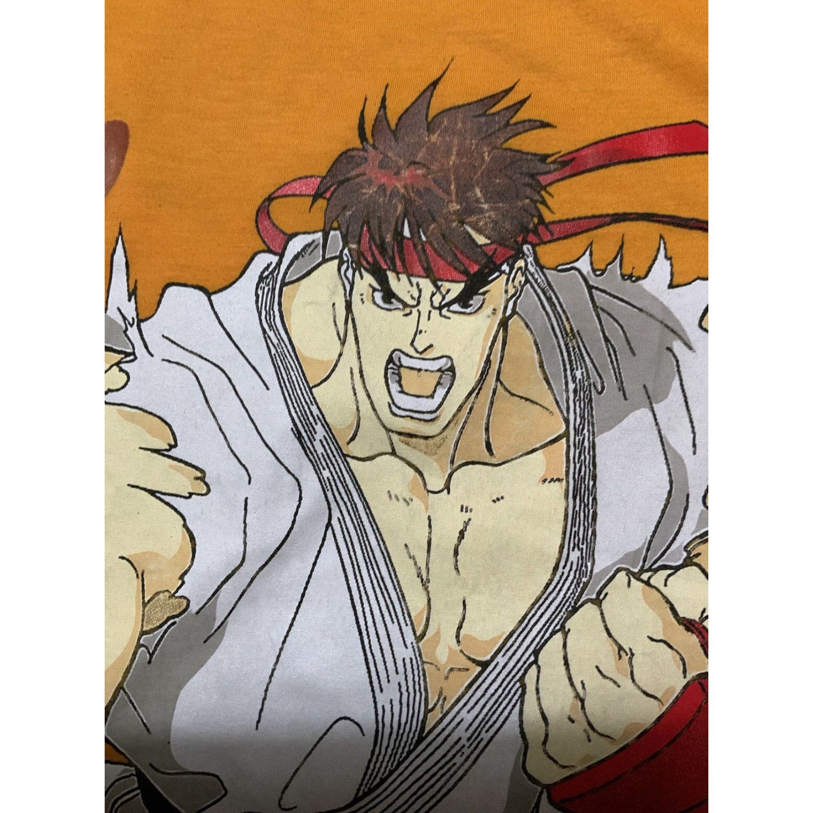 Vintage Capcom Street Fighter Ryu Japanese Fighting Video Game Graphic T-Shirt Sz. 2XL Size US XXL / EU 58 / 5 - 7 Thumbnail