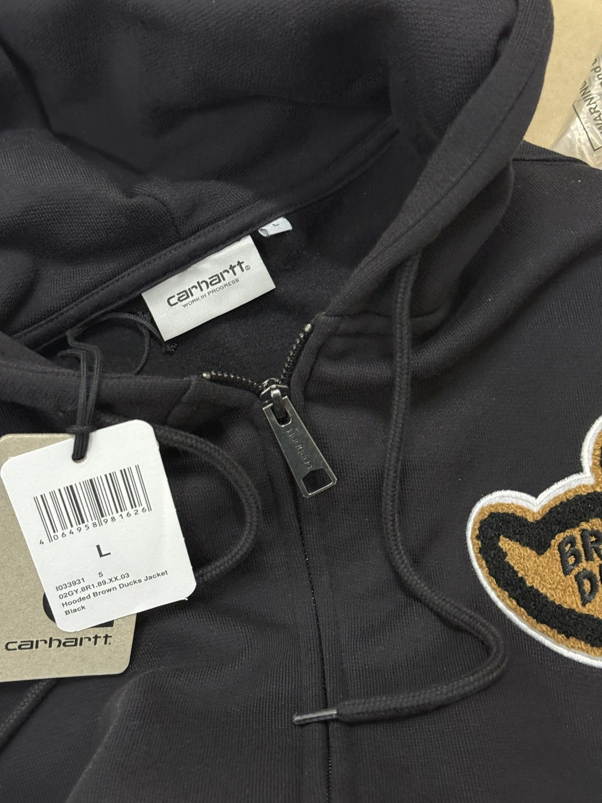 Carhartt Wip Carhartt WIP Hooded Brown Ducks Size US L / EU 52-54 / 3 - 5 Thumbnail