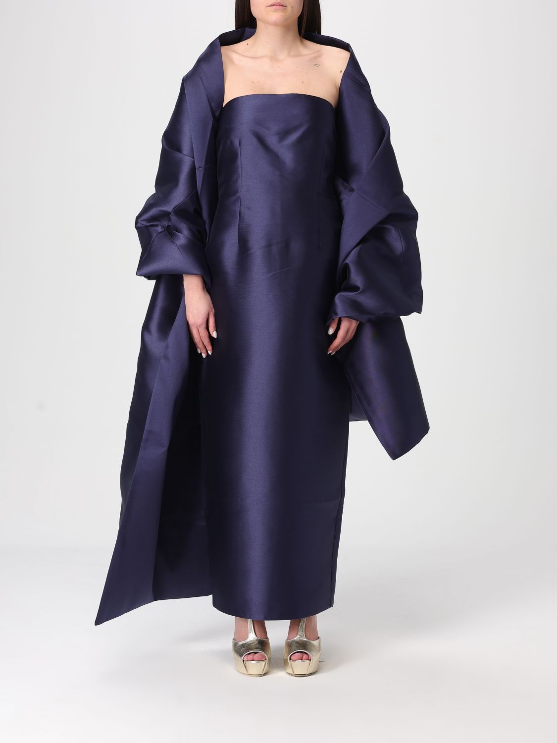 Solace London Solace London Dress Woman Blue Size M / US 6-8 / IT 42-44 - 1 Thumbnail