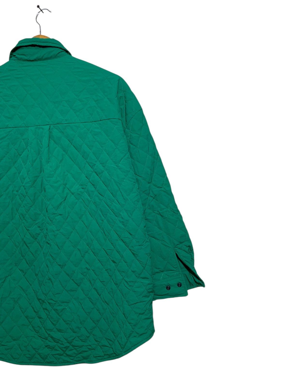 Beams Japan 💚BEAMS BOY GREEN QUILTED JACKETS Size US M / EU 48-50 / 2 - 7 Thumbnail