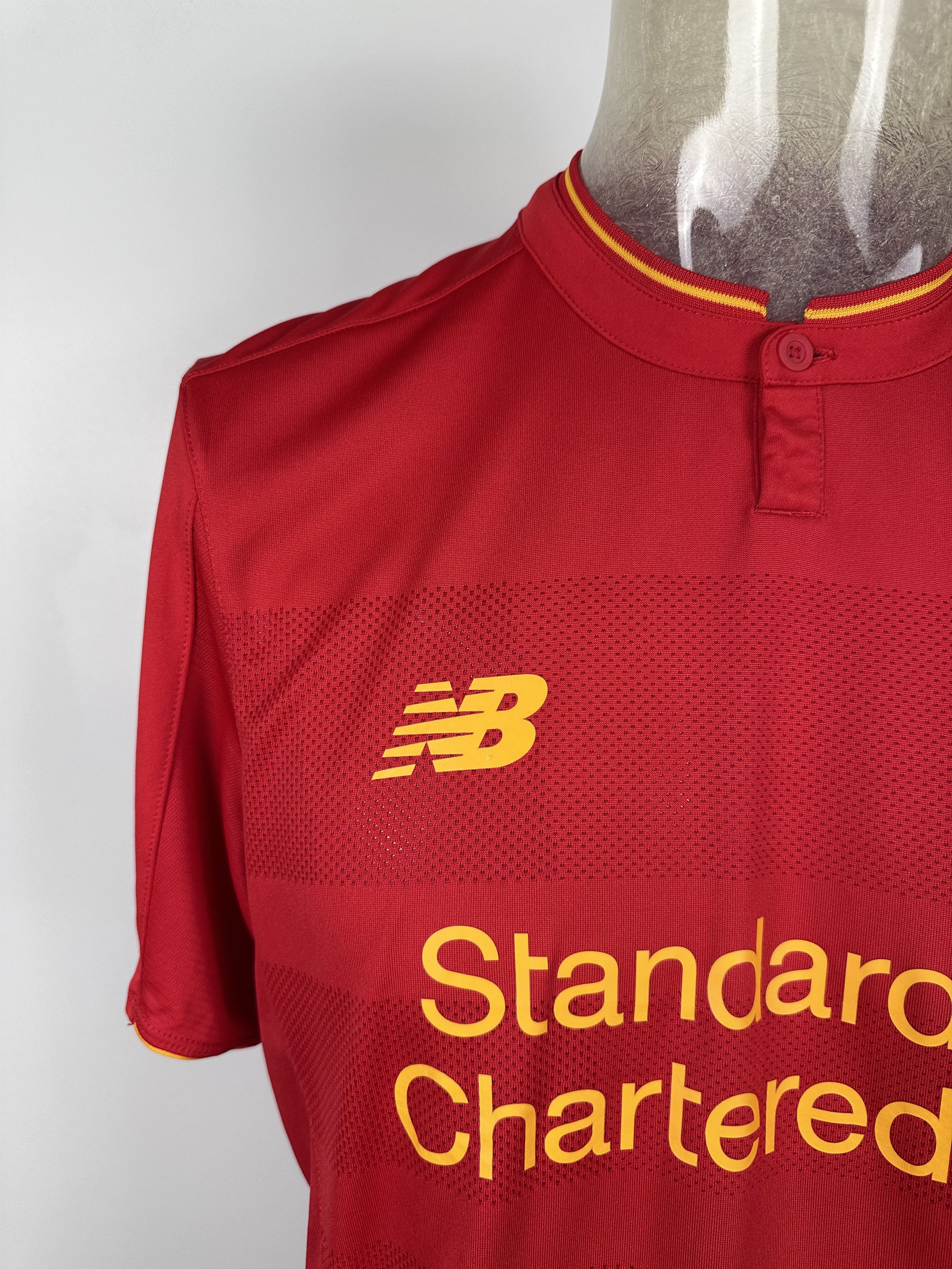 New Balance LIVERPOOL 2016 2017 HOME FOOTBAL SHIRT SOCCER JERSEY Size US L / EU 52-54 / 3 - 3 Thumbnail