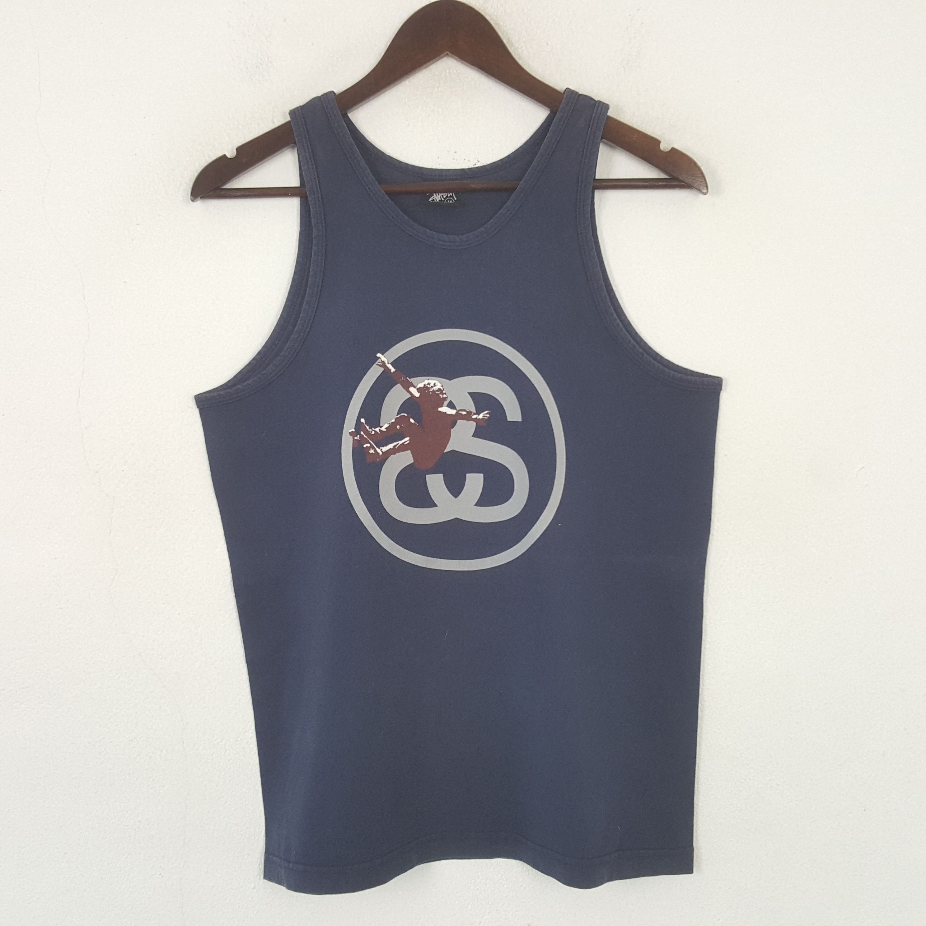 Stussy Vintage Stussy Skateboard Tank Top Shirt Size US M / EU 48-50 / 2 - 1 Thumbnail