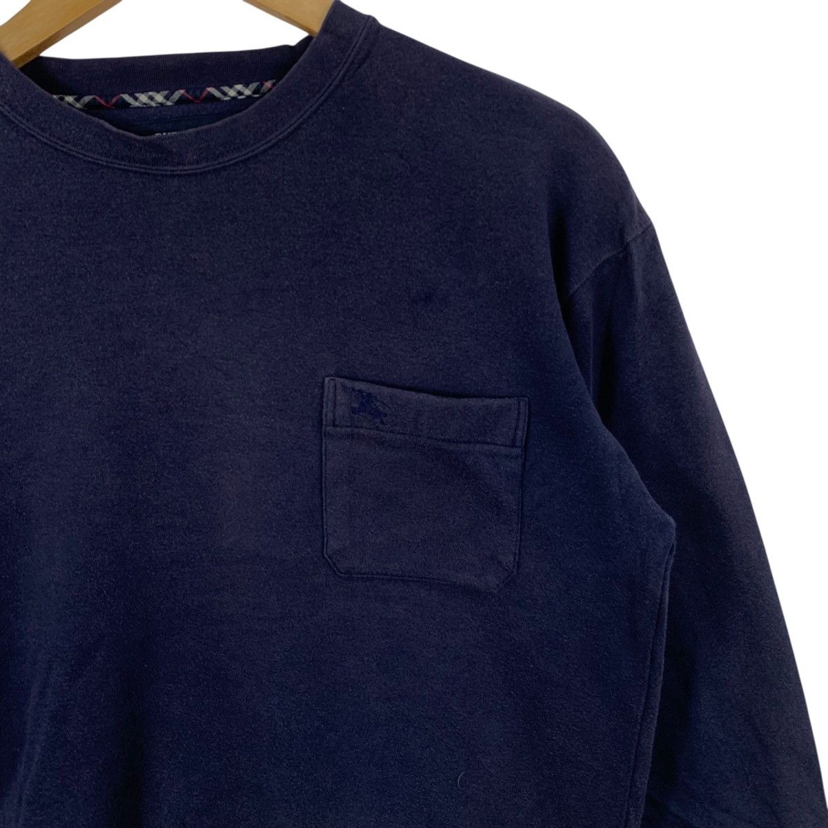 Burberry BURBERRY LONDON Nova Checks Pocket Sweatshirt Sweater Size M / US 6-8 / IT 42-44 - 5 Thumbnail
