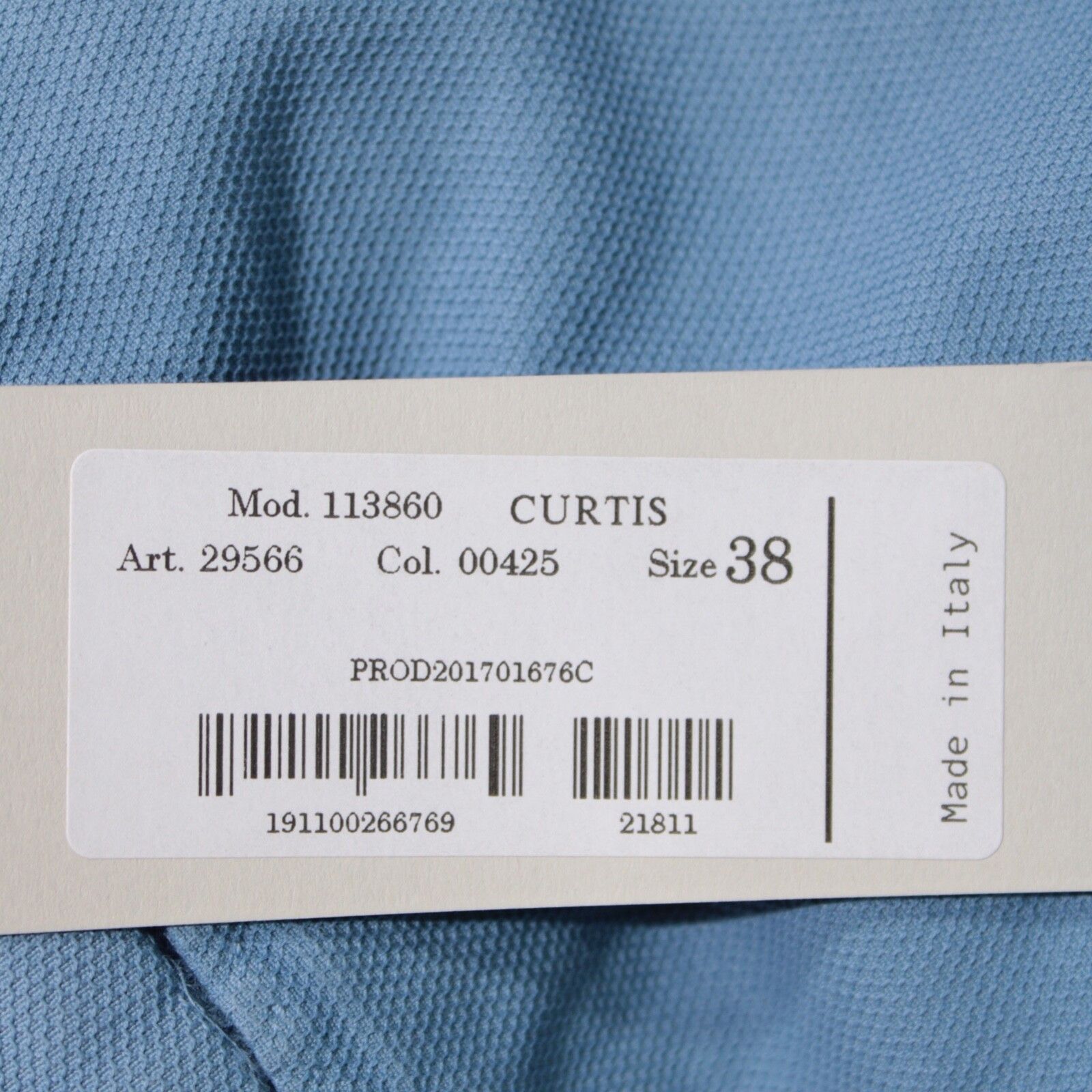 Zanella Zanella New with tags Chino Size 38 US In Blue Size US 38 / EU 54 - 4 Thumbnail