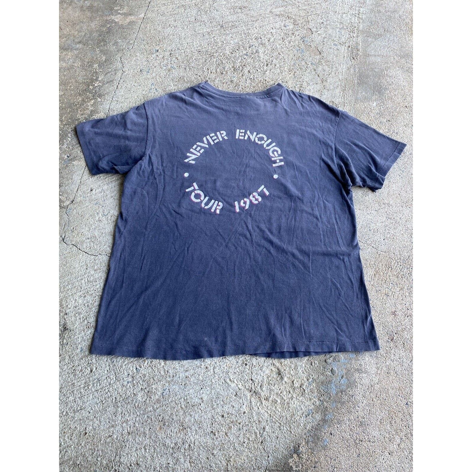 Hanes Vintage 80’s Patty Smyth Never Enough Band Shirt Faded Size US XL / EU 56 / 4 - 9 Thumbnail