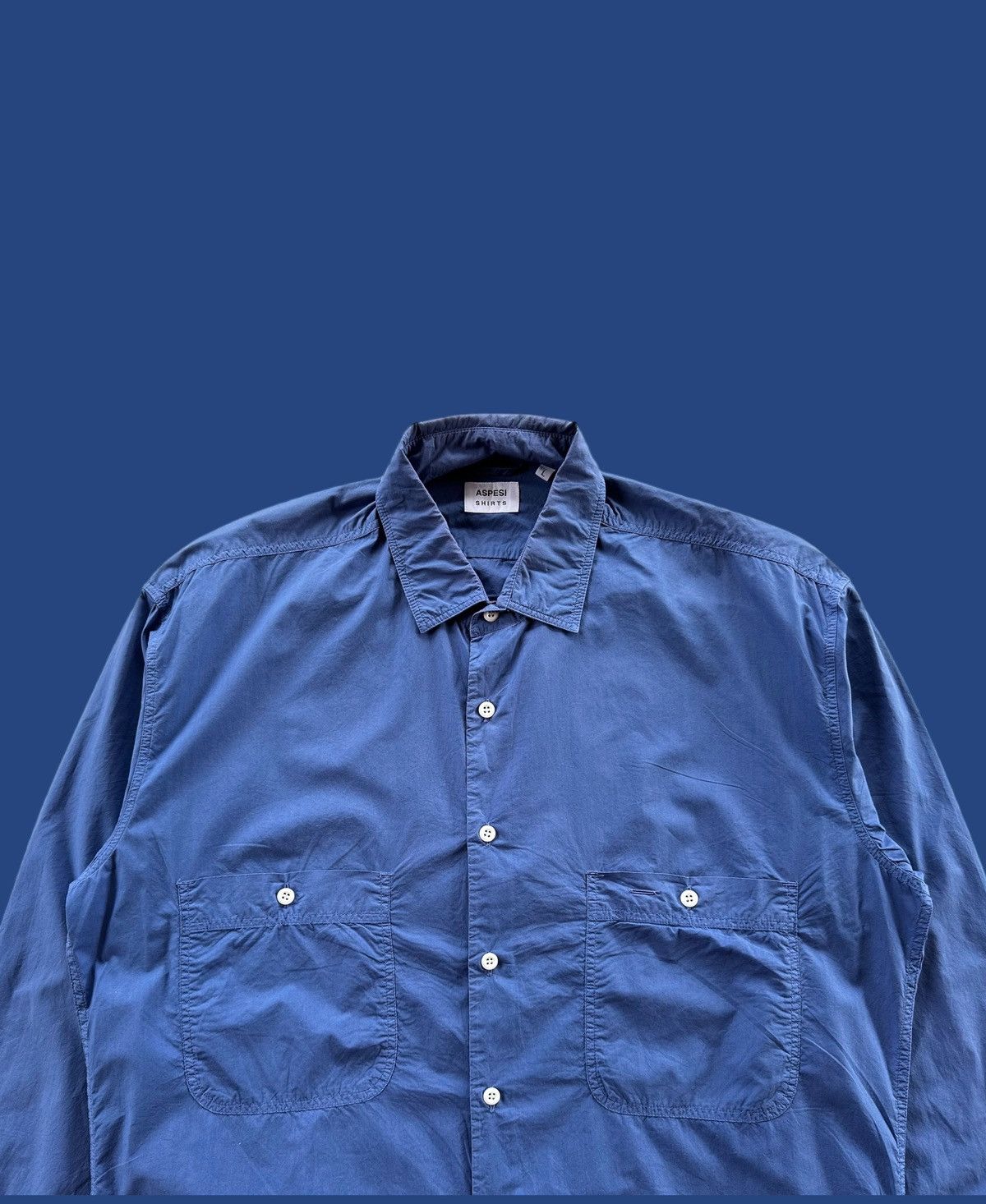 Aspesi Aspesi Shirt Size US L / EU 52-54 / 3 - 8 Thumbnail