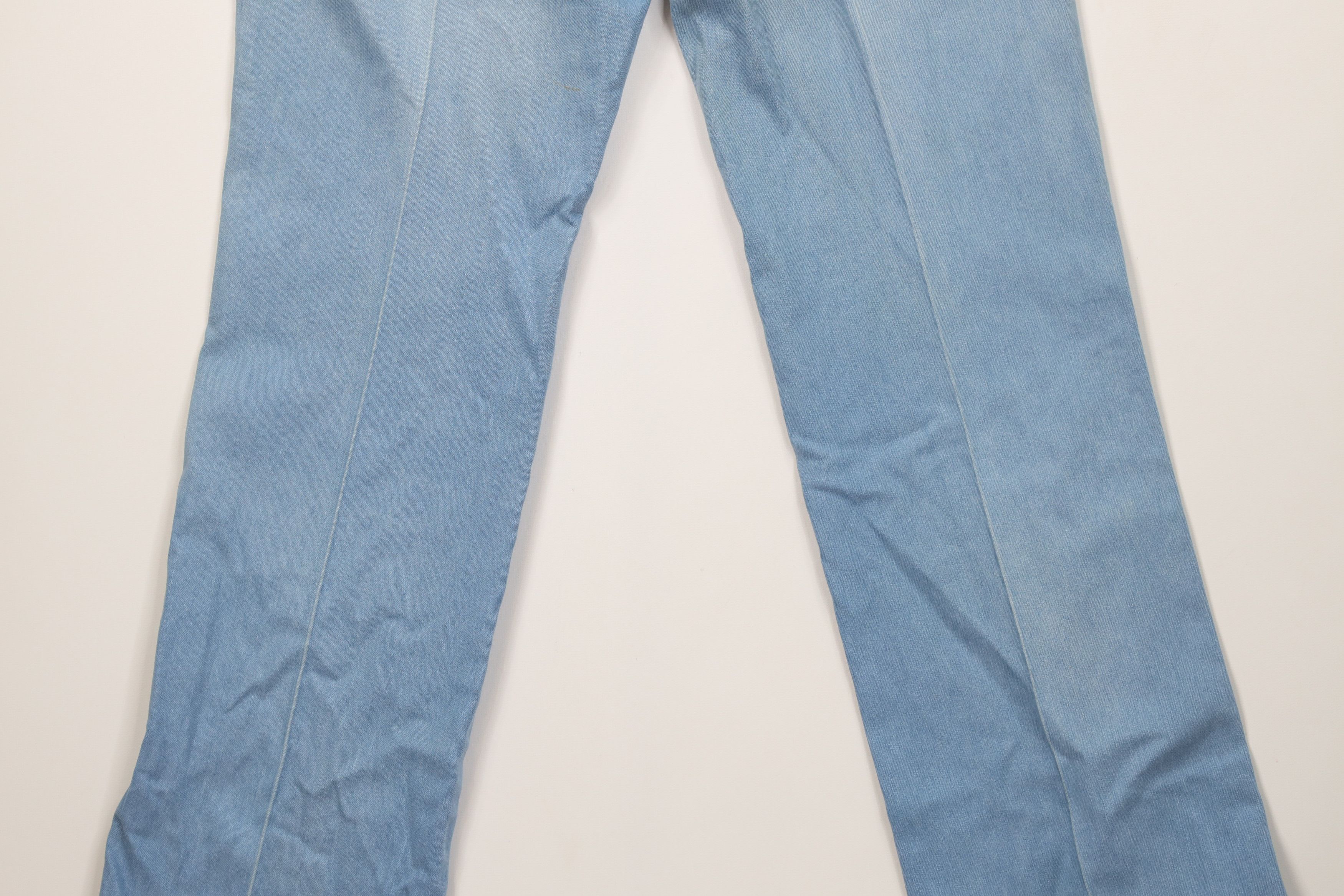 Vintage Vintage 70s Streetwear Flared Stretch Denim Jeans Blue Size US 30 / EU 46 - 13 Thumbnail