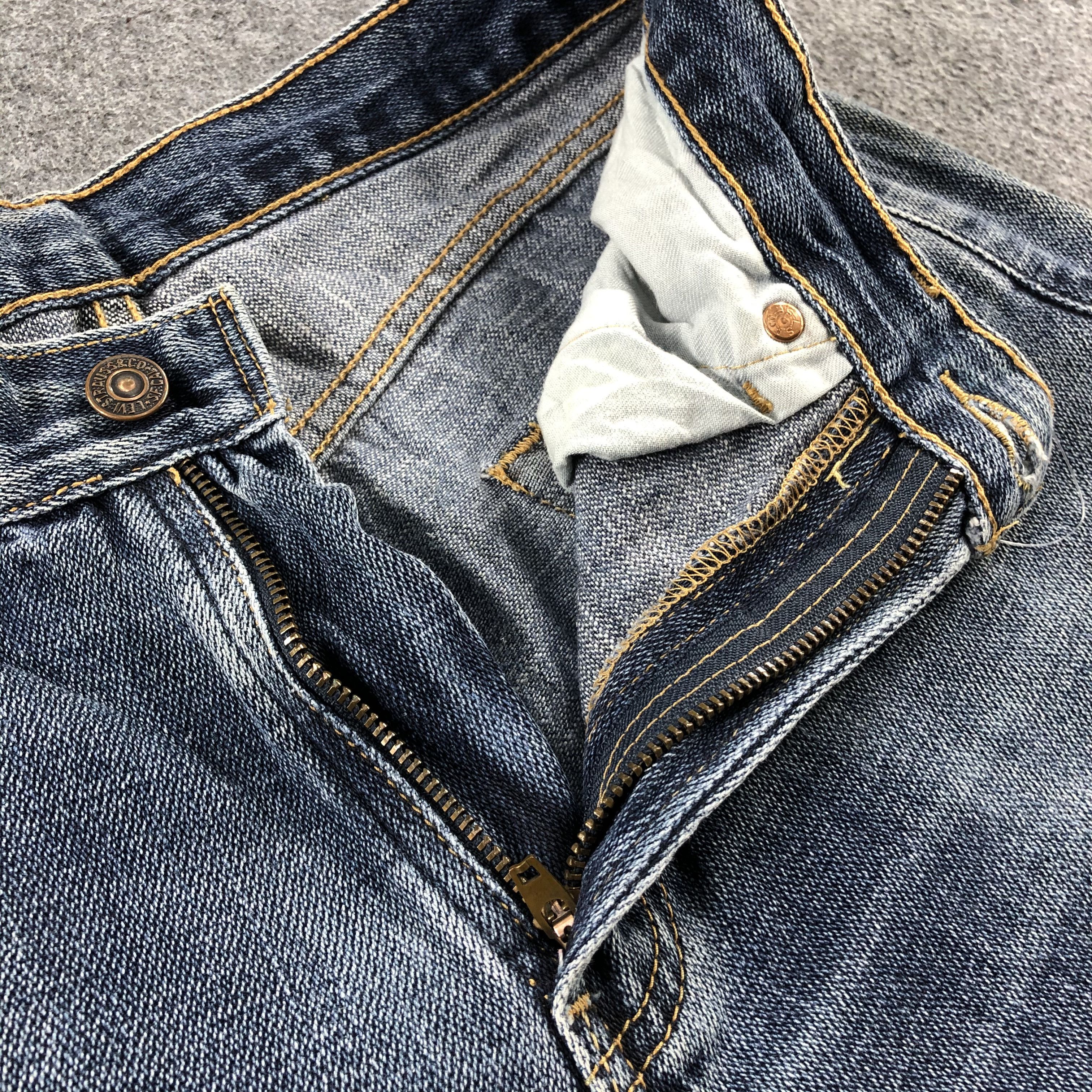 Levi's Vintage Blue Wash Levis 506 Jeans-J2343 Size US 29 - 10 Thumbnail