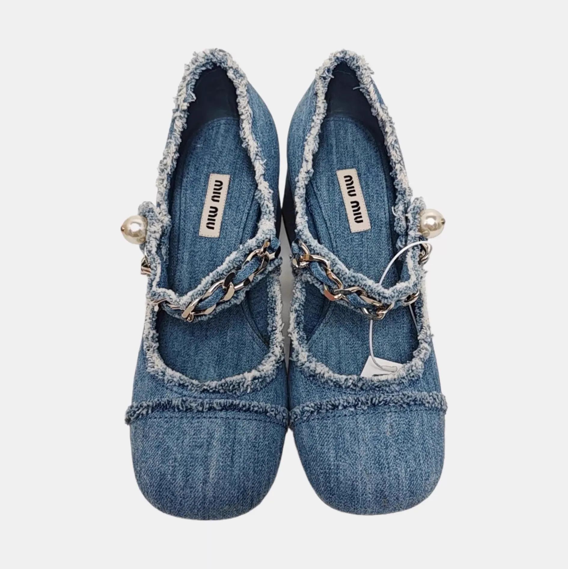 Miu Miu Miu Miu 36 Heels with Box Size US 5.5 / IT 35.5 - 7 Thumbnail