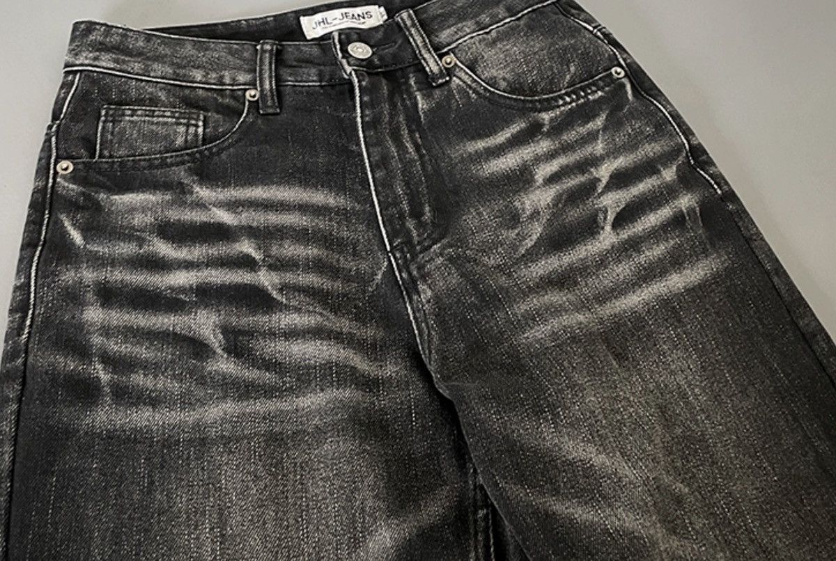 Japanese Brand × Vintage Avant garde washed fade flared jeans pants Size US 32 / EU 48 - 6 Thumbnail