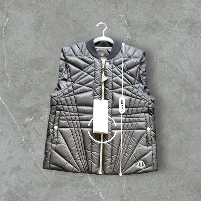 Moncler × Rick Owens Rick Owens Moncler x Megapenta Flight Down Vest Size 1 *New* Size US S / EU 44-46 / 1 - 11 Thumbnail
