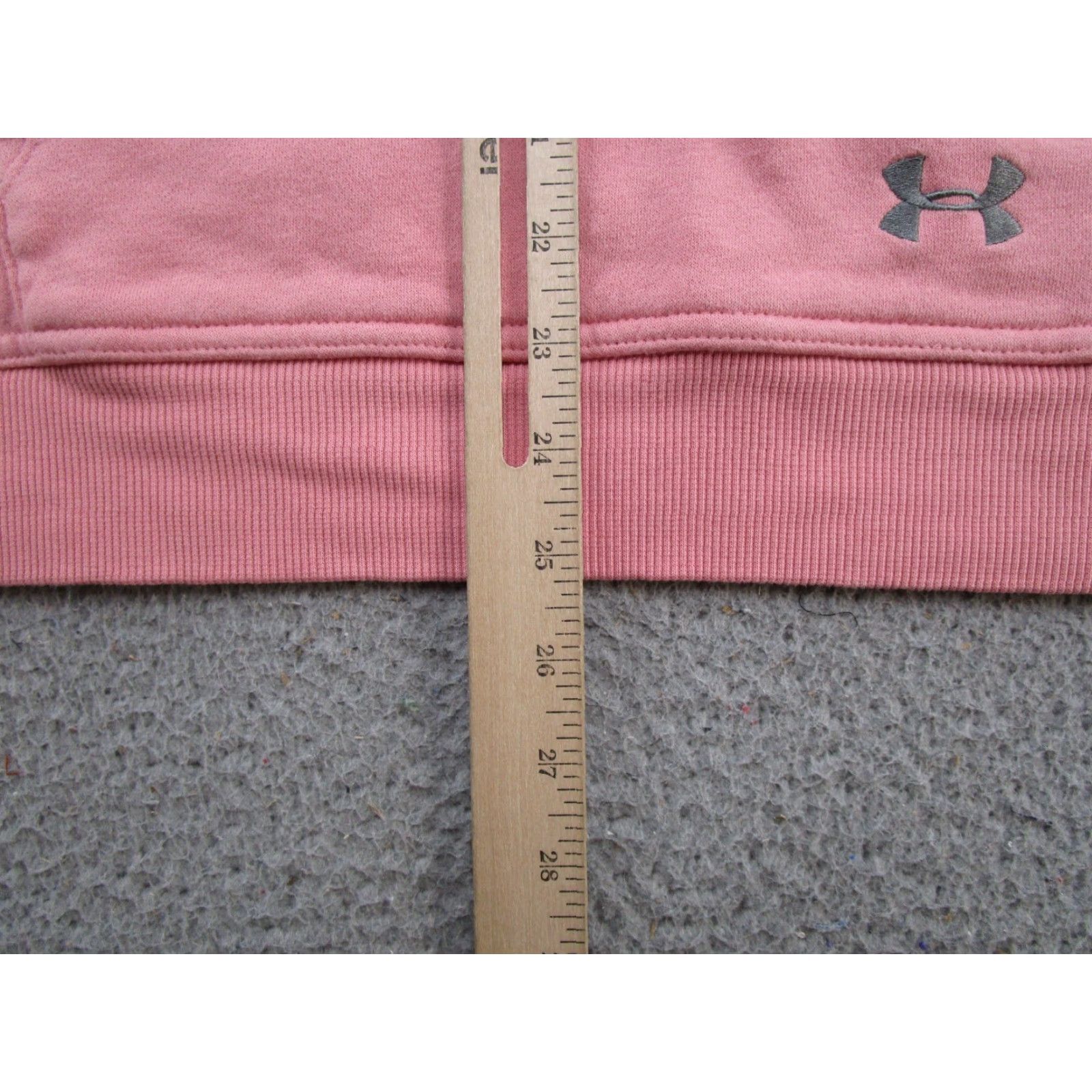 Under Armour Under Armour Women's UA Rival Fleece Blocked Hoodie Pink Size L Size L / US 10 / IT 46 - 7 Thumbnail