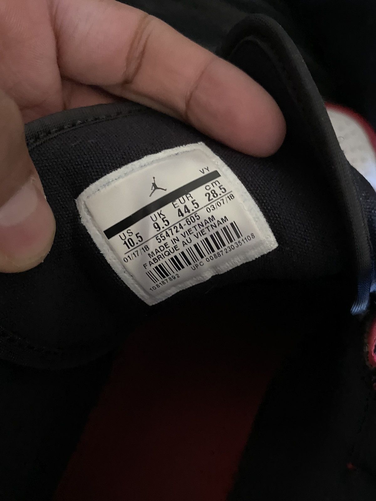 Jordan Brand × Nike Jordan 1 Chicago Red Size US 10.5 / EU 43-44 - 9 Thumbnail