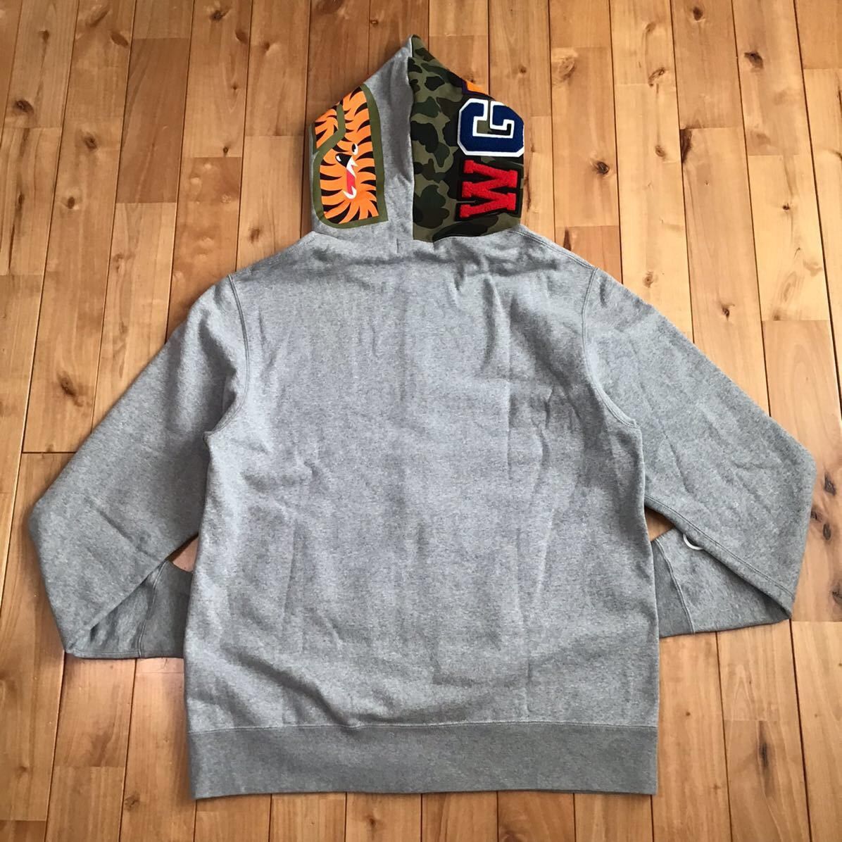 Bape BAPE Crazy face tiger shark full zip hoodie a bathing ape Size US XXL / EU 58 / 5 - 3 Thumbnail